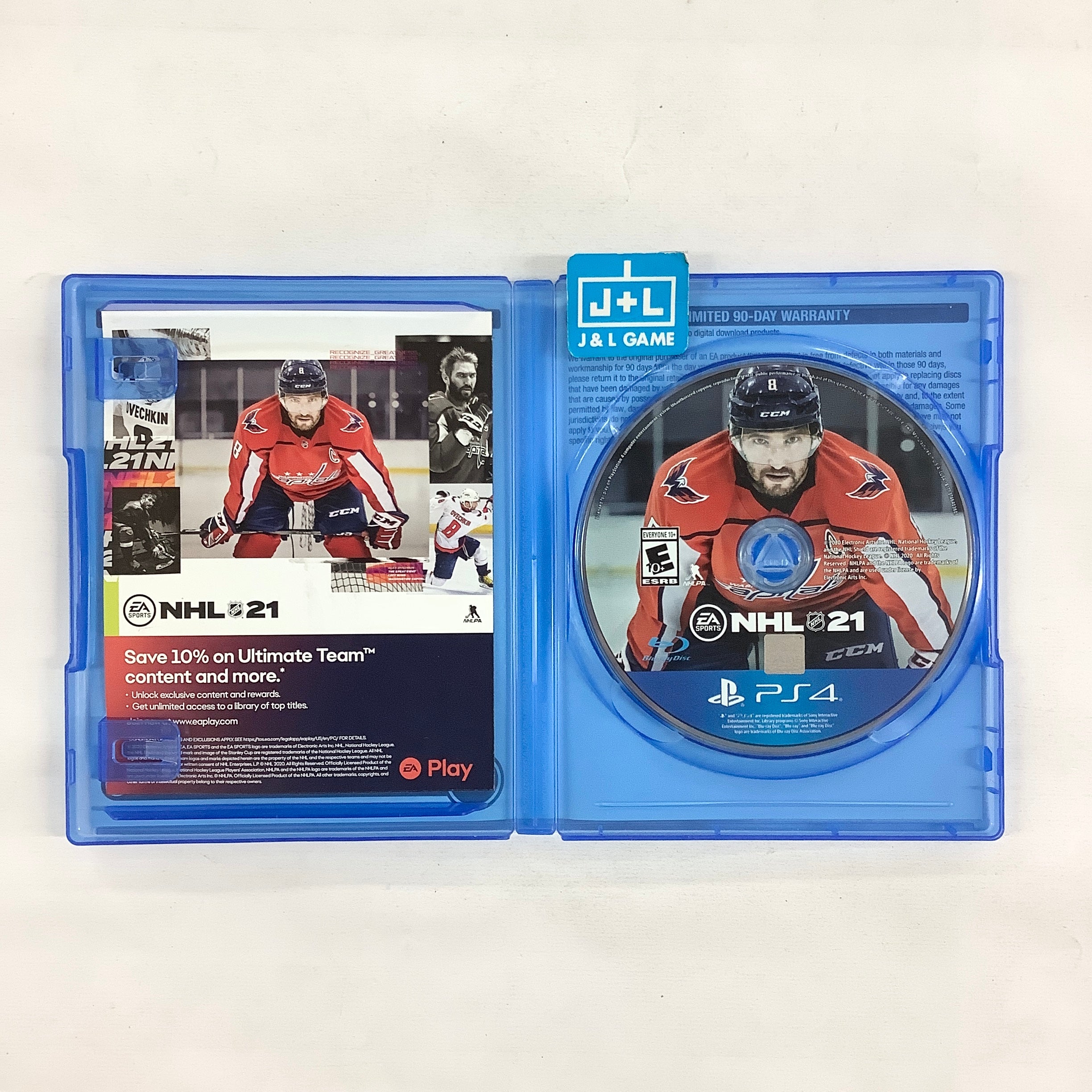 NHL 21 - (PS4) PlayStation 4 [Pre-Owned] Video Games Electronic Arts