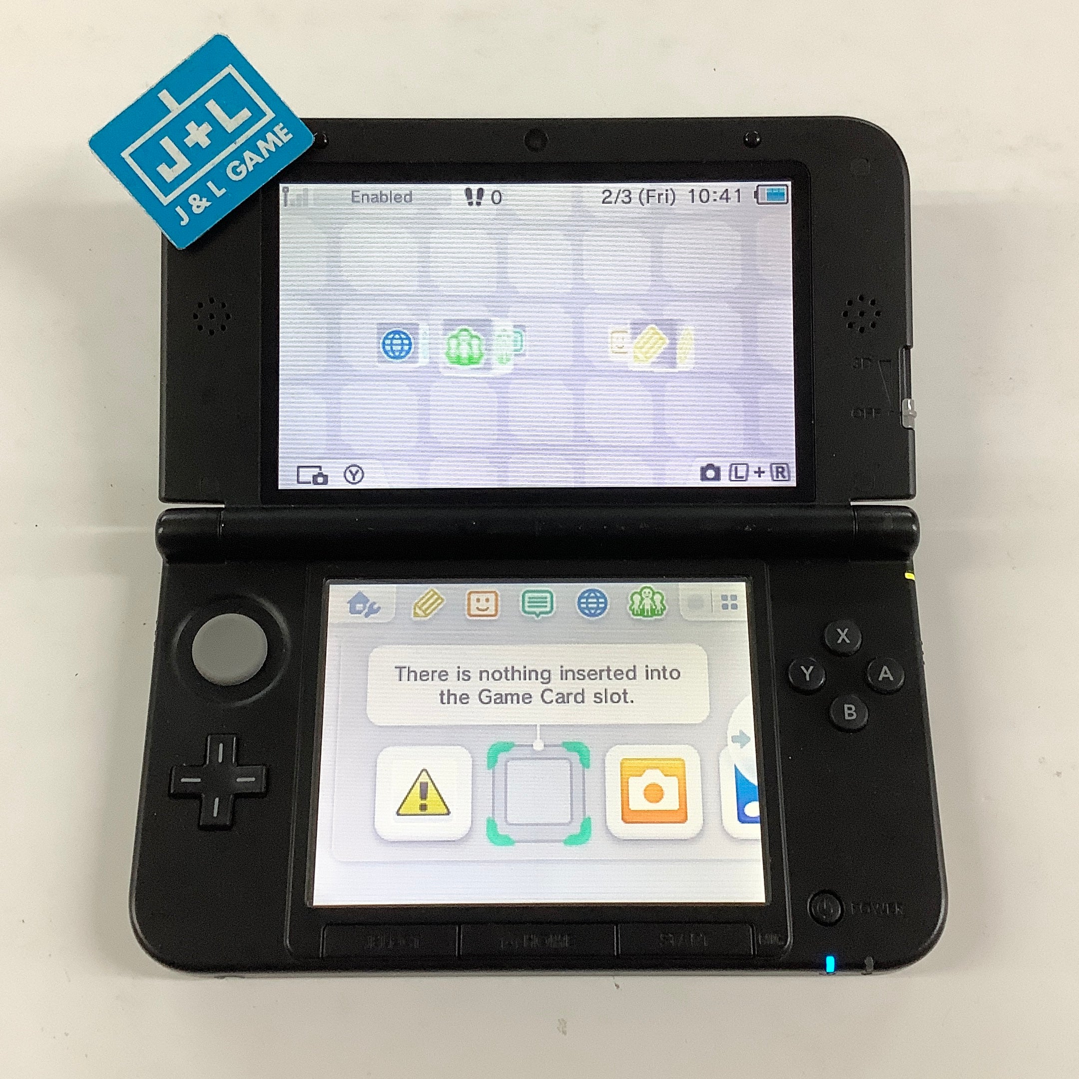 Nintendo 3DS XL Console (Mario & Luigi Silver) - Nintendo 3DS [Pre-Owned]