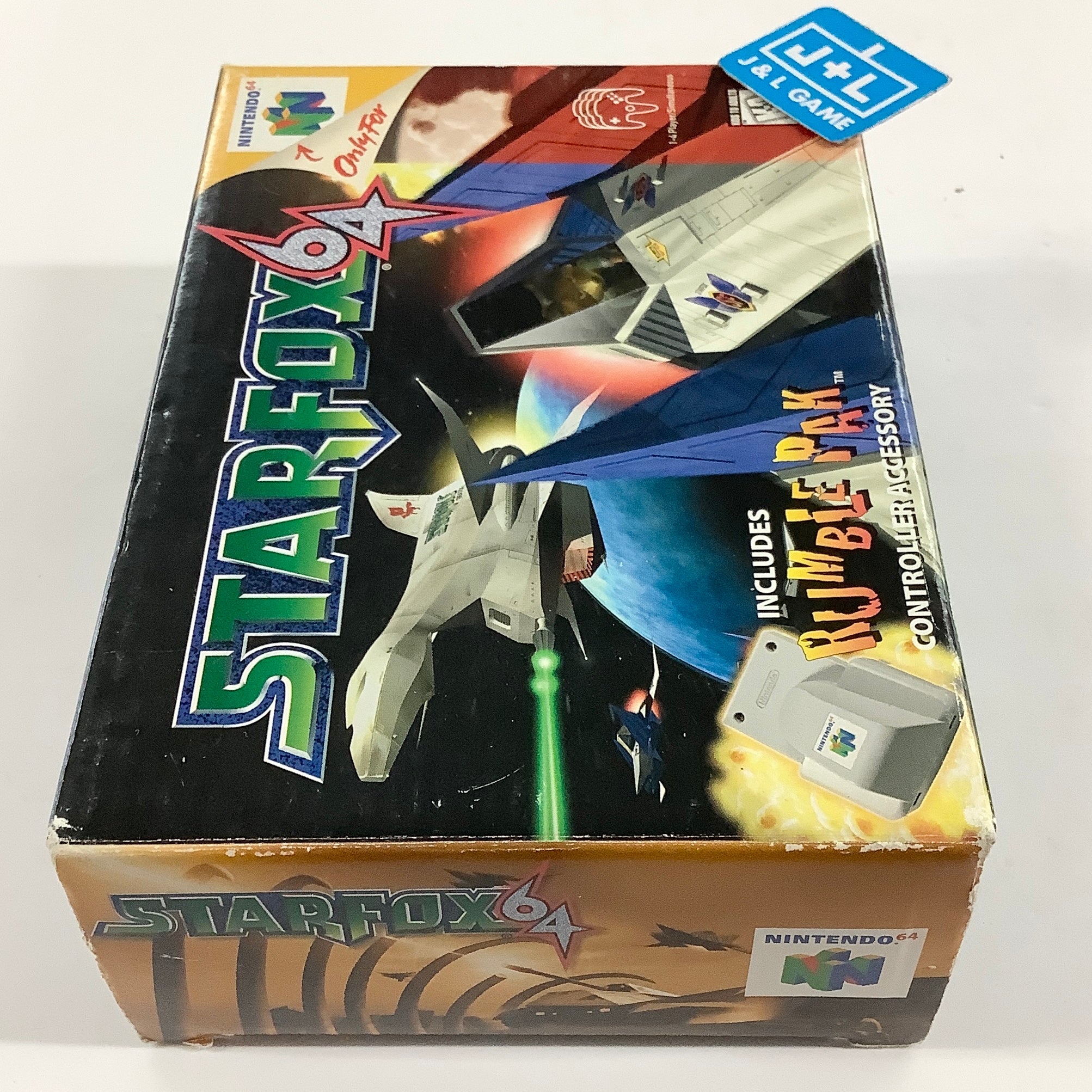 StarFox 64 (Rumble Pak Bundle) - (N64) Nintendo 64 [Pre-Owned] Video Games Nintendo