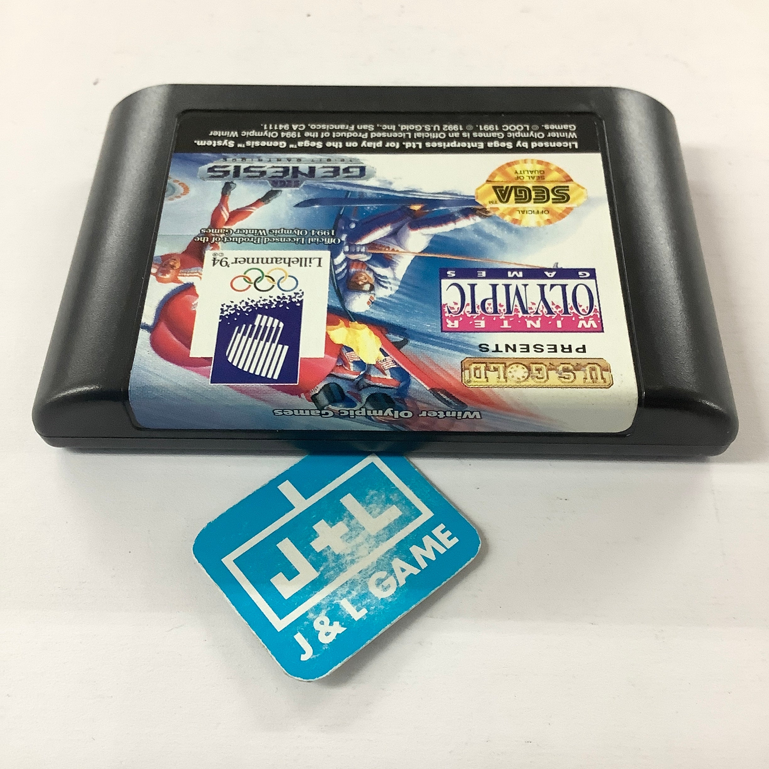 Winter Olympic Games: Lillehammer '94 - (SG) SEGA Genesis [Pre-Owned] Video Games U.S. Gold   