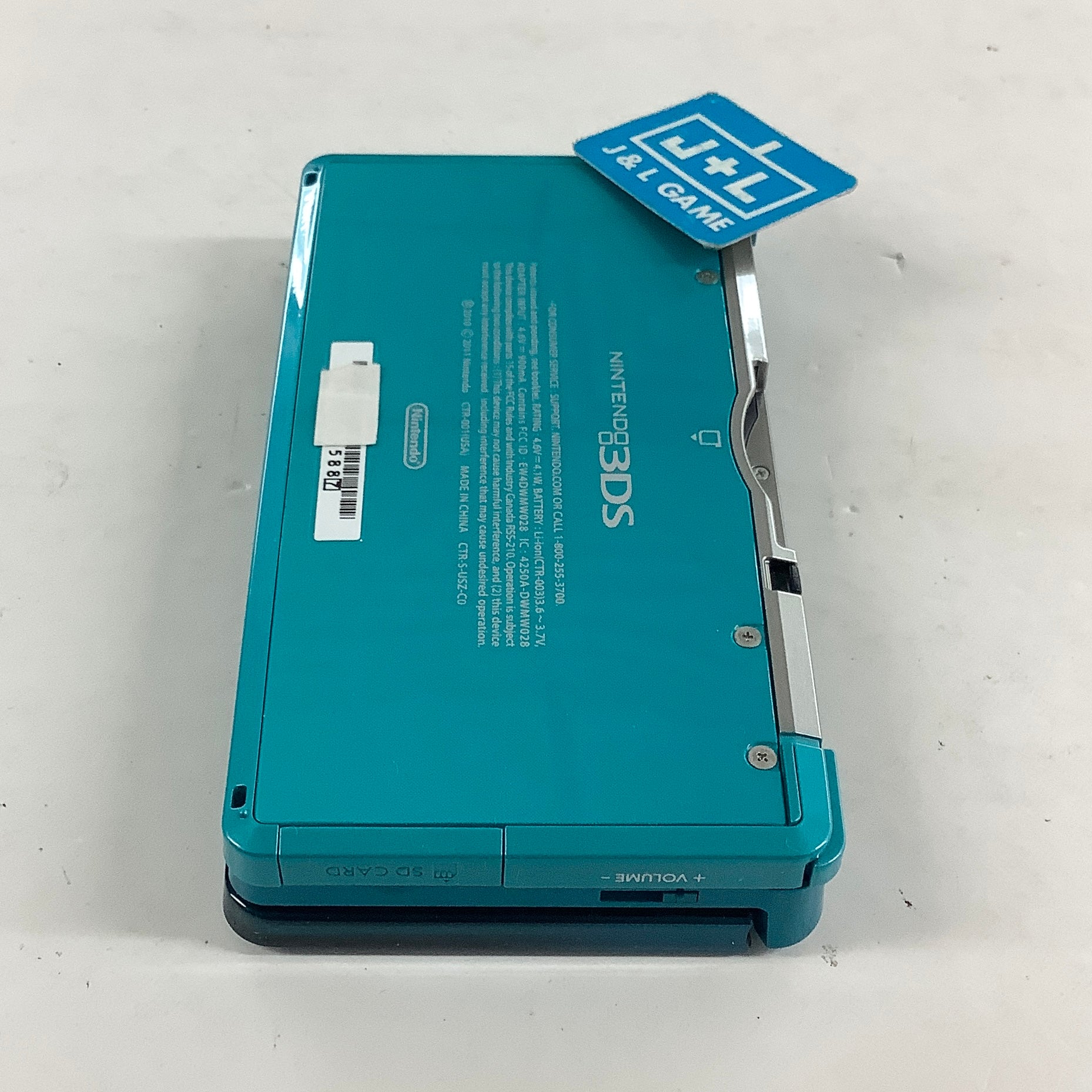 Nintendo 3DS Console (Aqua Blue) - Nintendo 3DS [Pre-Owned] Consoles Nintendo