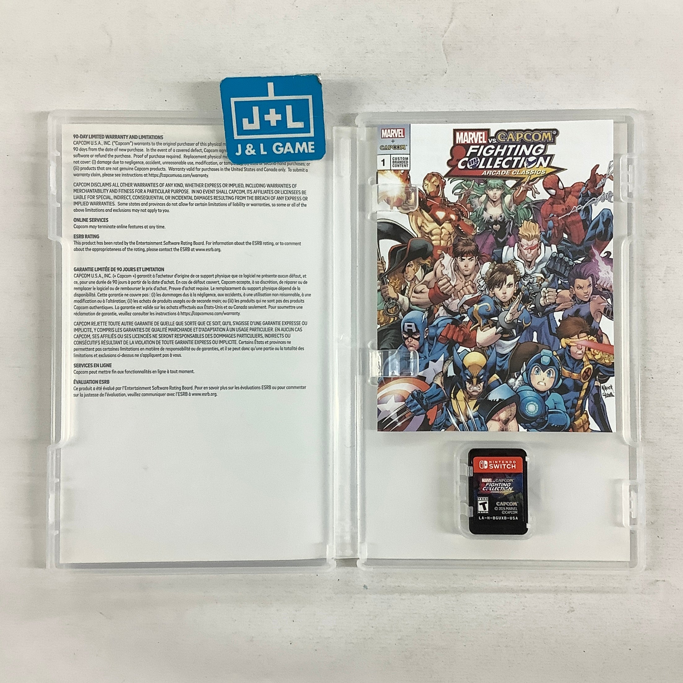 Marvel vs. Capcom Fighting Collection: Arcade Classics - (NSW) Nintendo Switch [Pre-Owned] Video Games Capcom