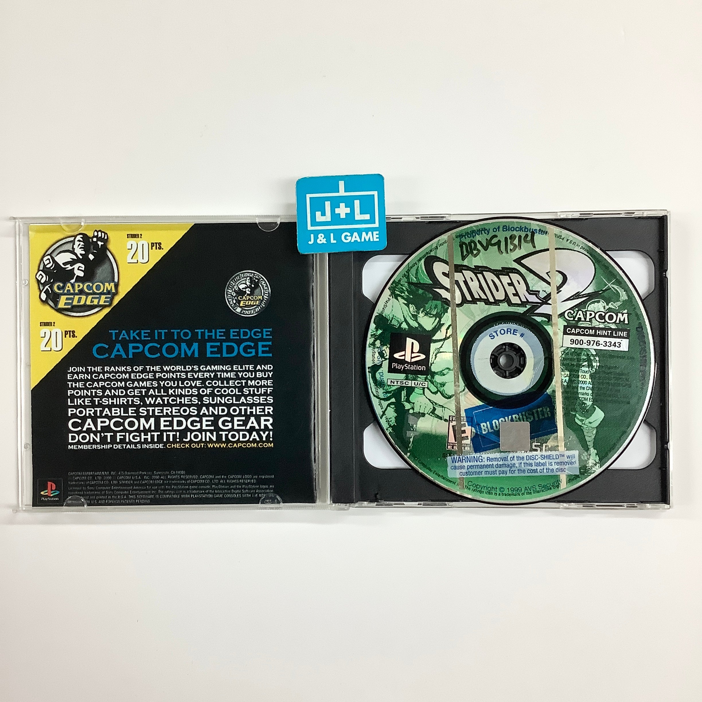 Strider 2 - (PS1) PlayStation 1 [Pre-Owned] Video Games Capcom
