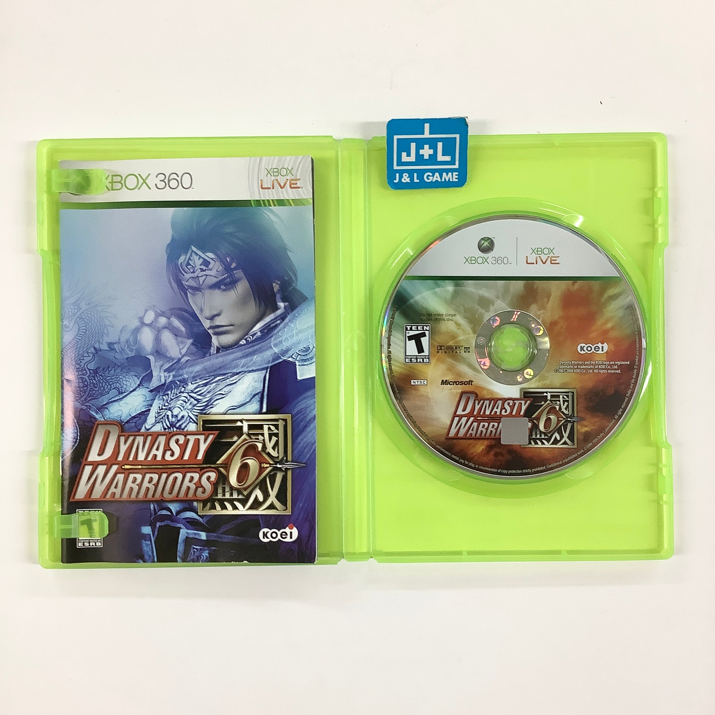 Dynasty Warriors 6 - Xbox 360 [Pre-Owned] Video Games KOEI Corp