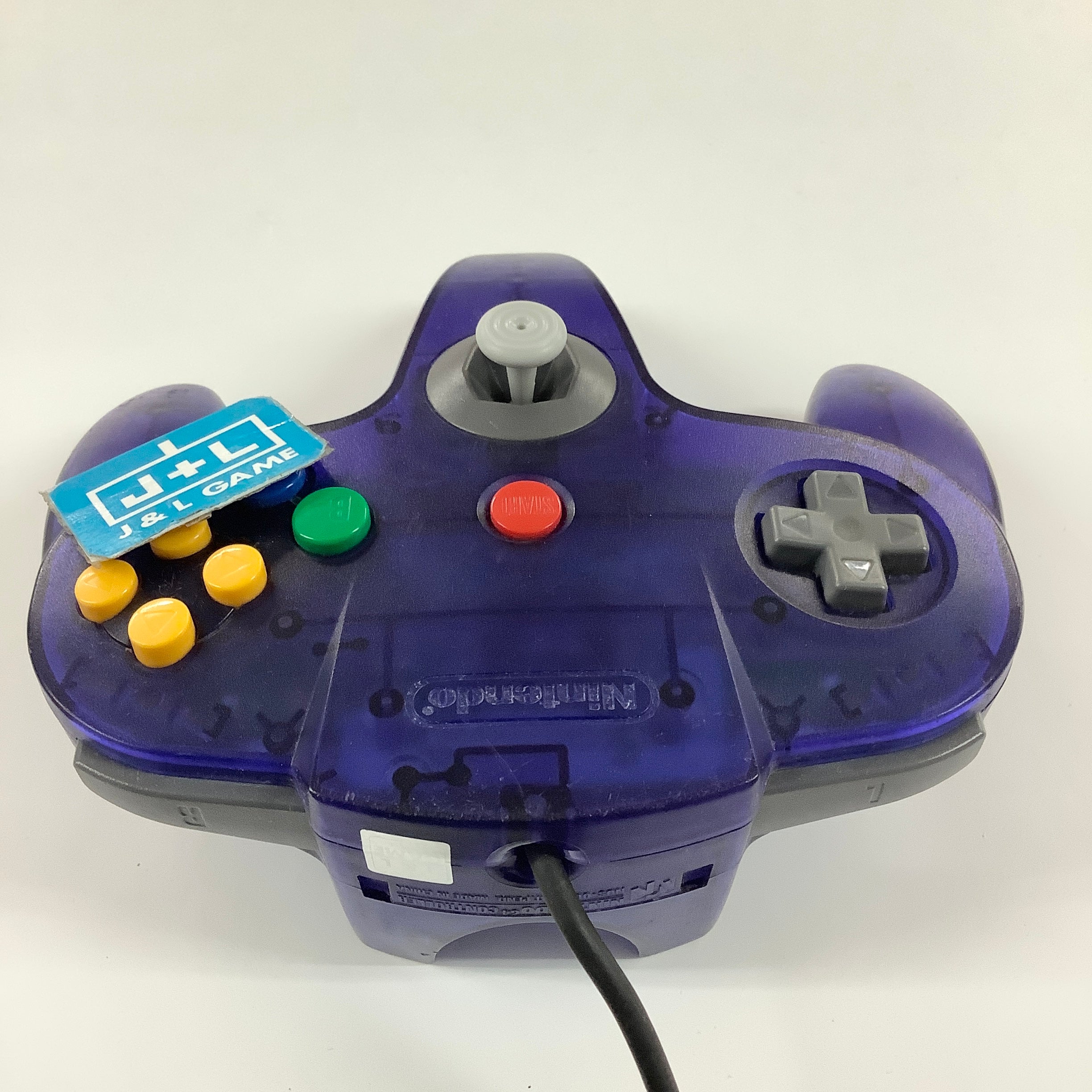 Nintendo 64 Controller (Clear Grape) - (N64) Nintendo 64 [Pre-Owned] Accessories Nintendo