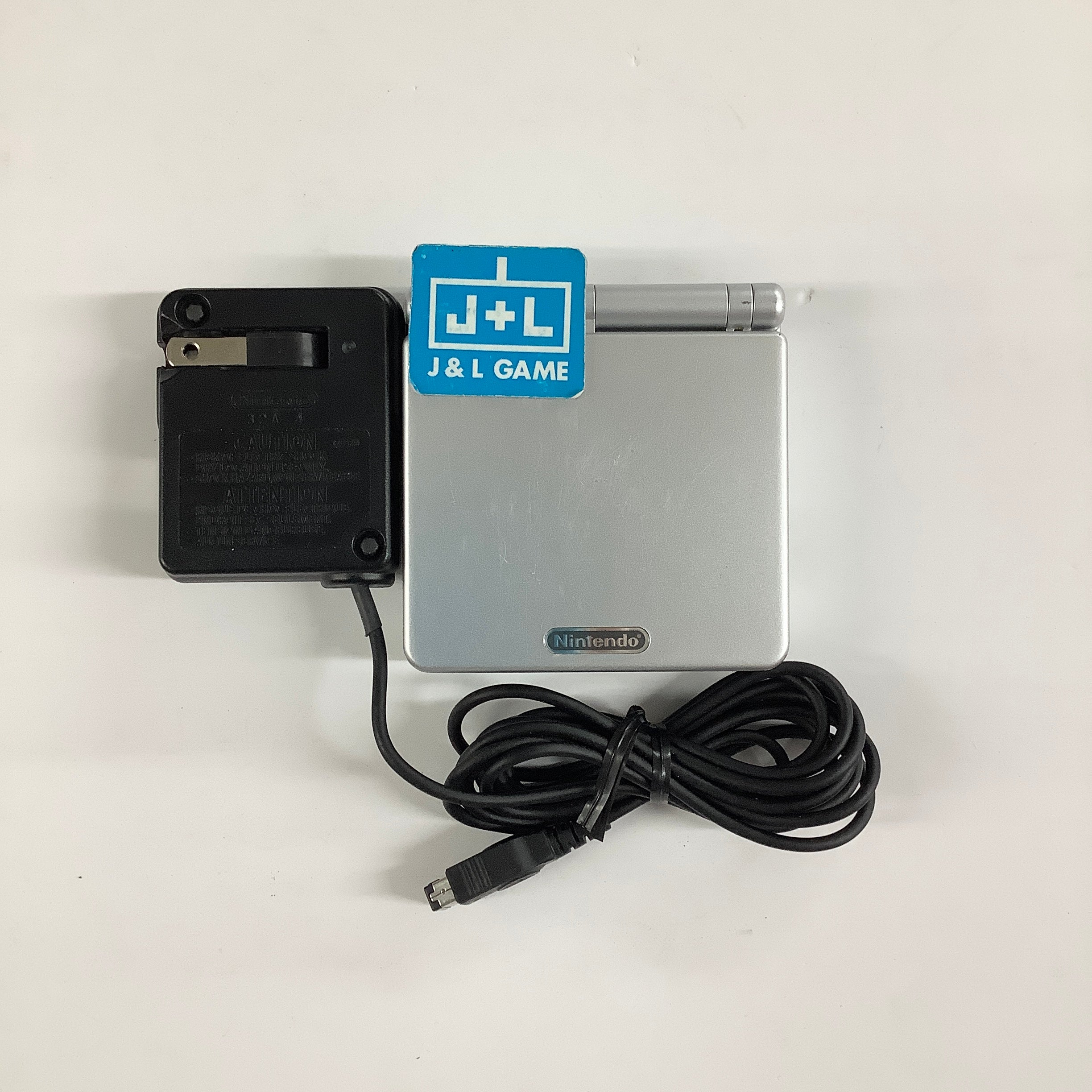 Nintendo Game Boy Advance SP Console AGS-001 (Silver) - (GBA) Game Boy Advance SP [Pre-Owned]
