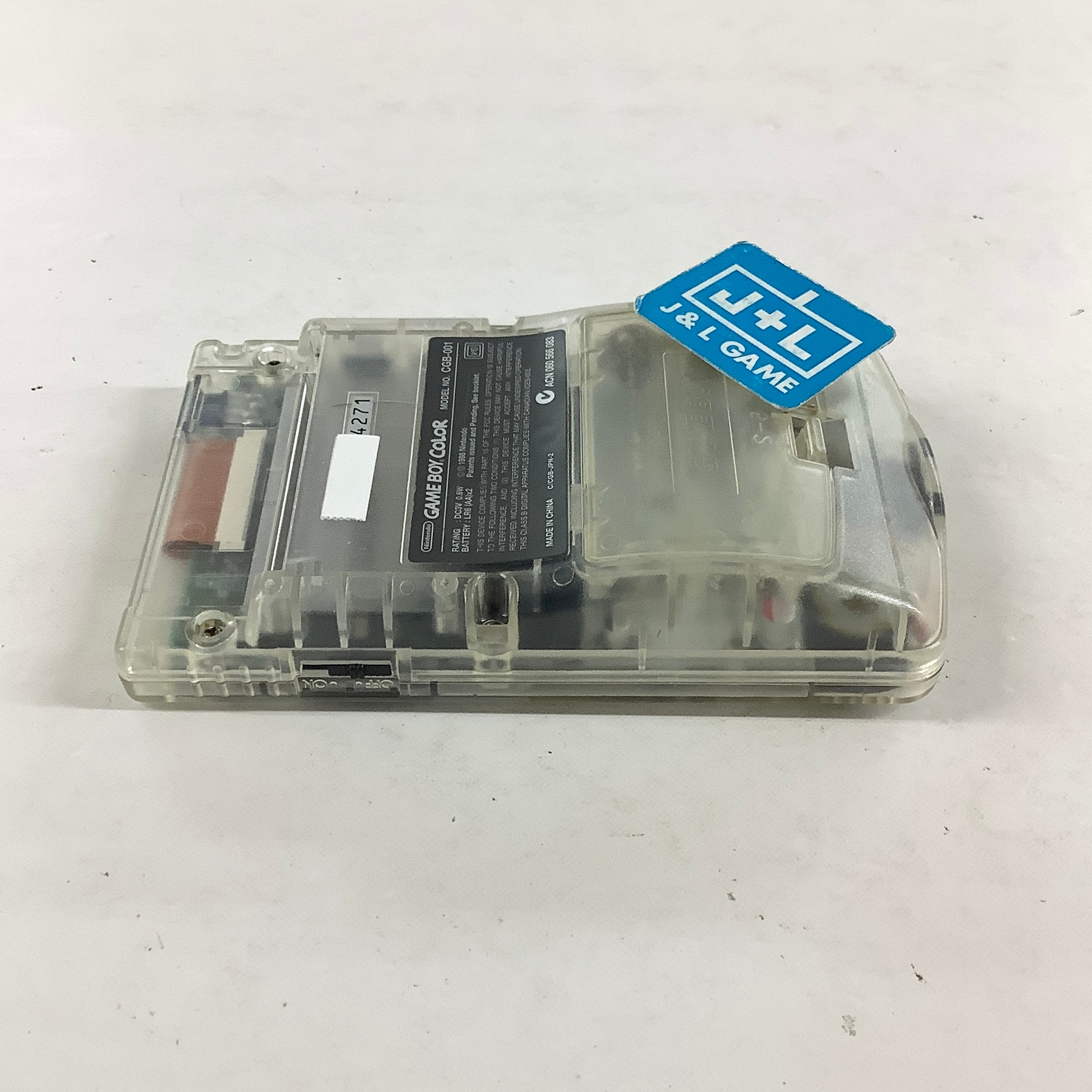 Nintendo Game Boy Color Console (Clear) - (GBC) Game Boy Color [Pre-Owned] (Japanese Import) Consoles Nintendo