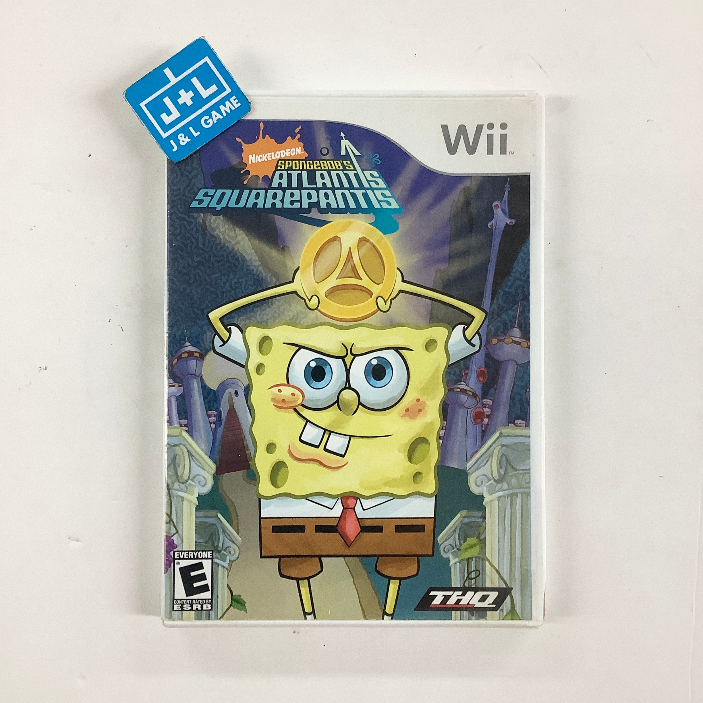 Spongebob's: Atlantis Squarepantis - Nintendo Wii [Pre-Owned] Video Games THQ