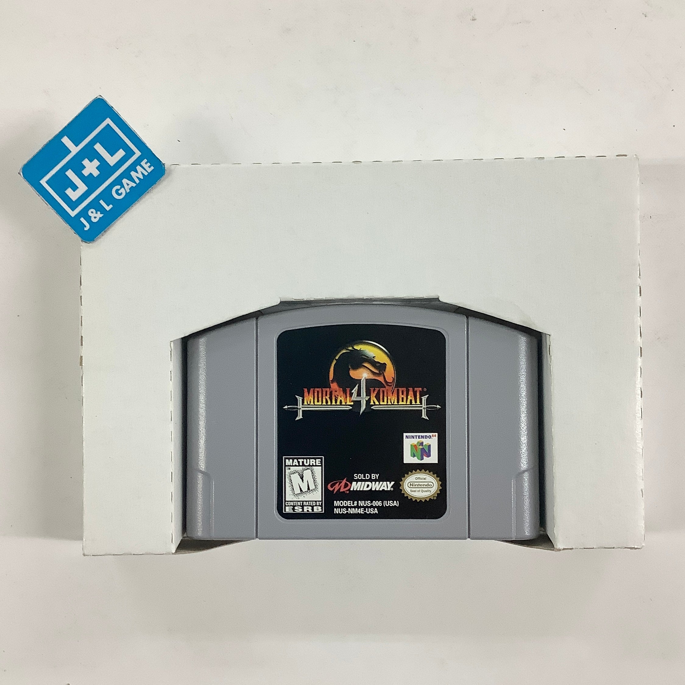 Mortal Kombat 4 - (N64) Nintendo 64 [Pre-Owned] Video Games Midway