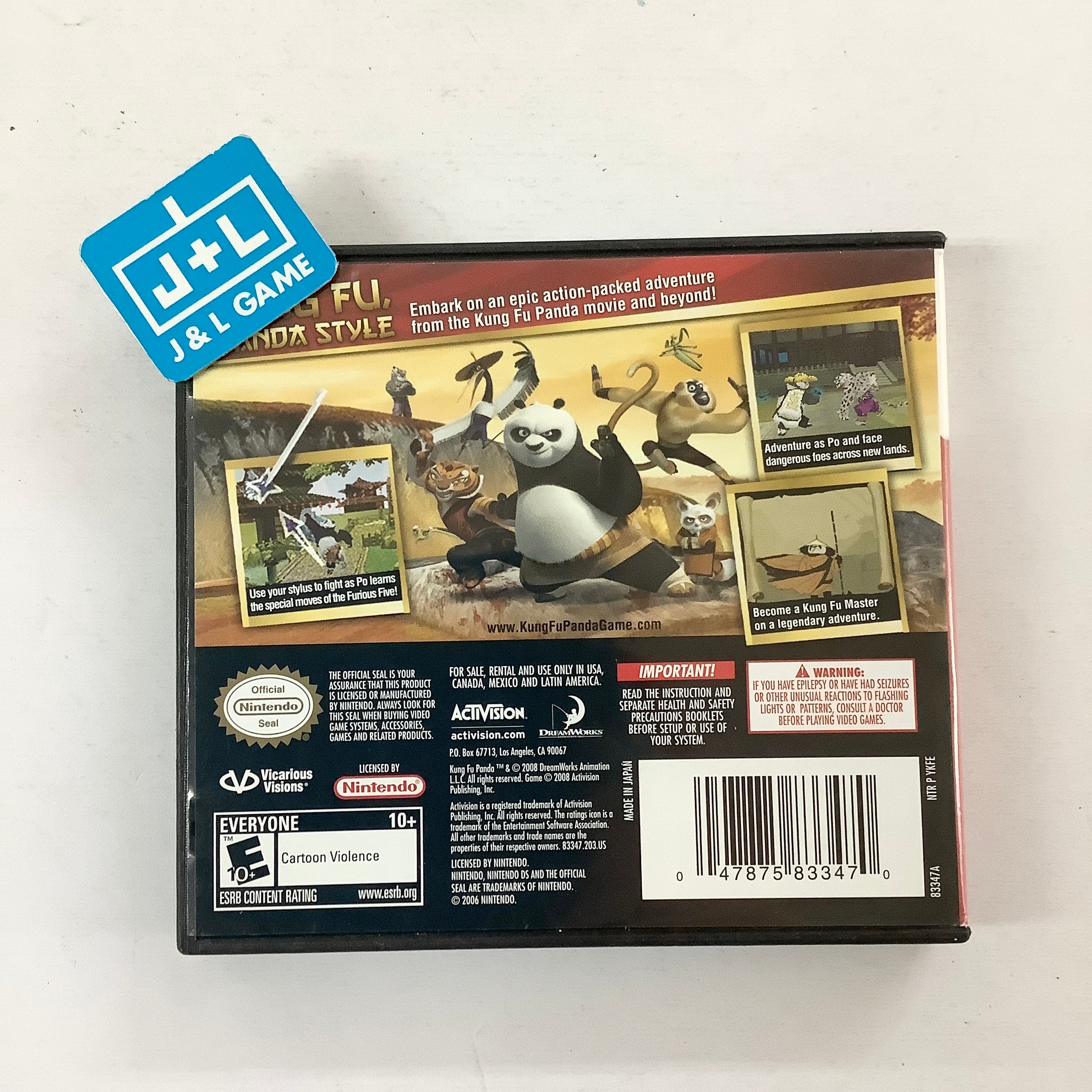Kung Fu Panda - (NDS) Nintendo DS [Pre-Owned]