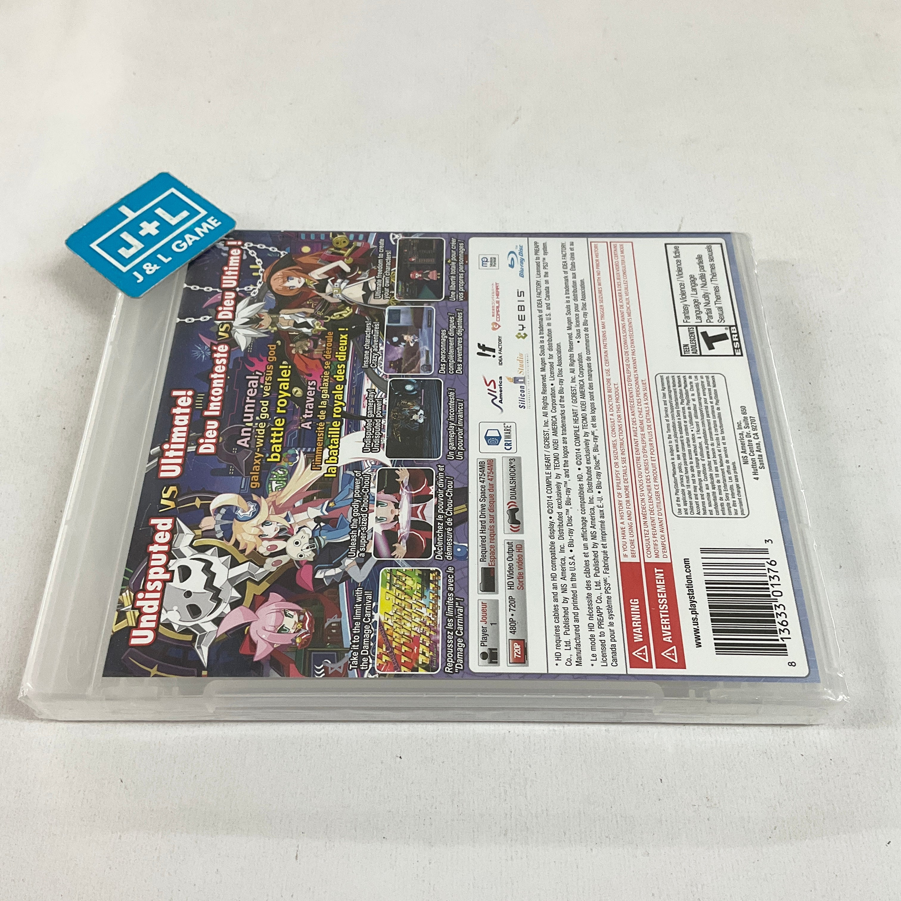 Mugen Souls Z - (PS3) PlayStation 3 Video Games NIS America