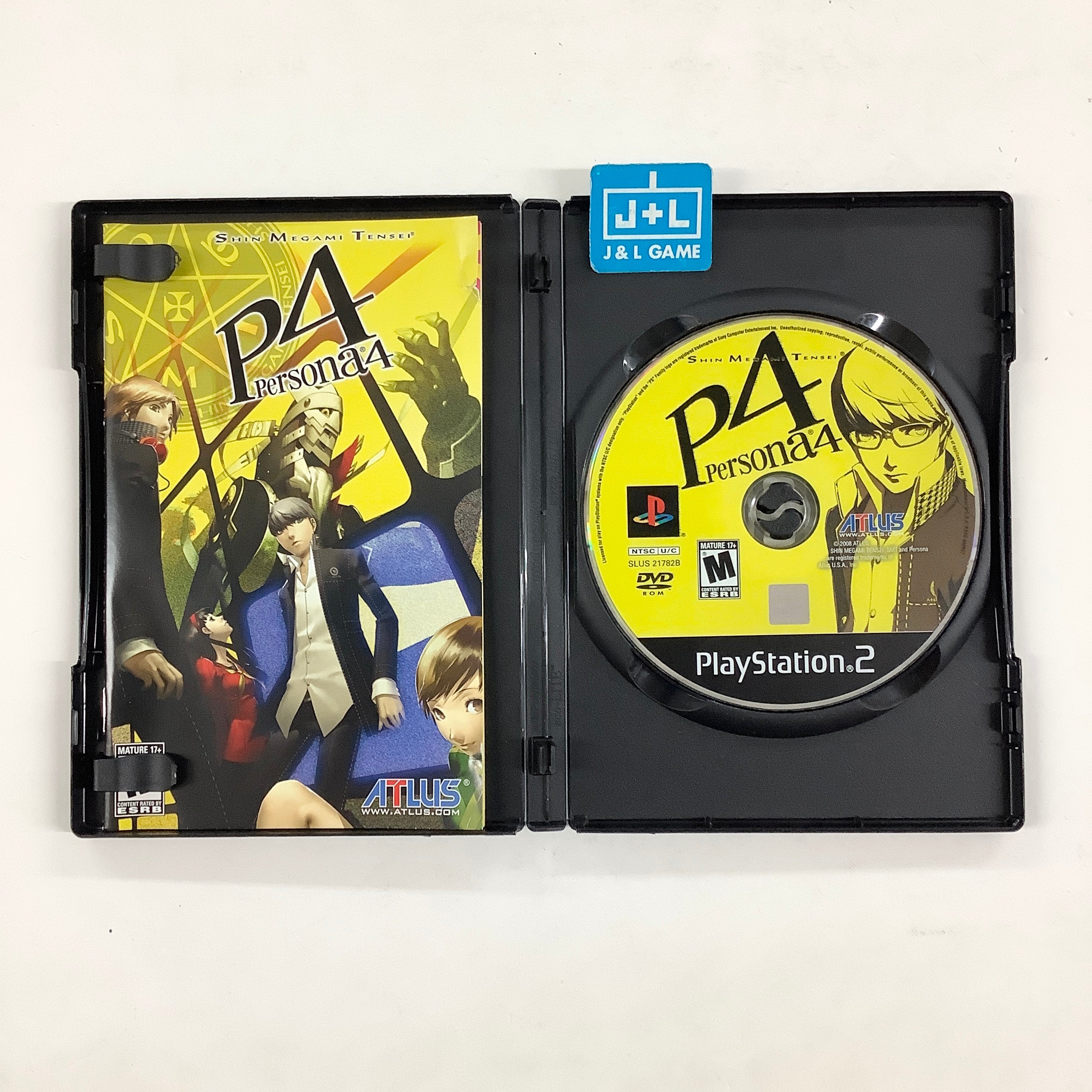 Shin Megami Tensei: Persona 4 (Missing Bonus Disc) - (PS2) PlayStation 2 [Pre-Owned]
