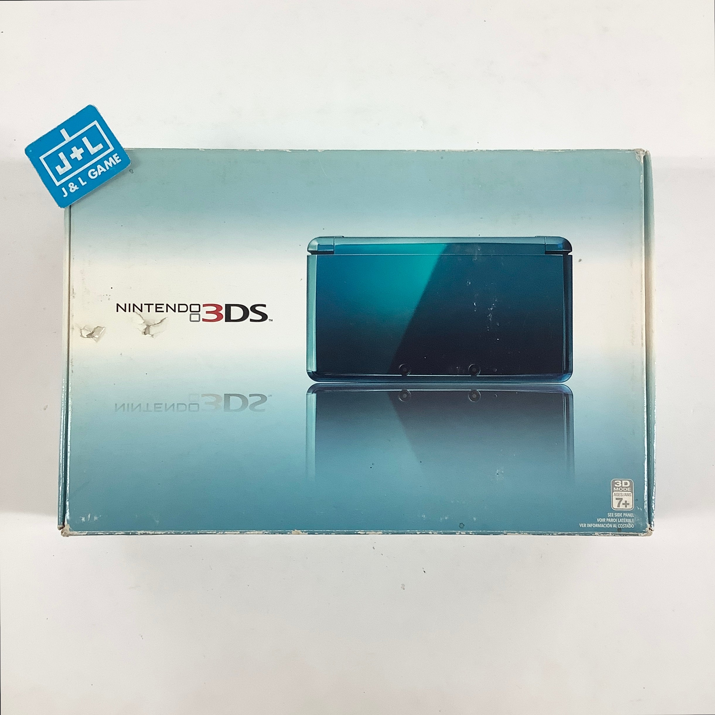 Nintendo 3DS Console (Aqua Blue) - Nintendo 3DS [Pre-Owned] Consoles Nintendo