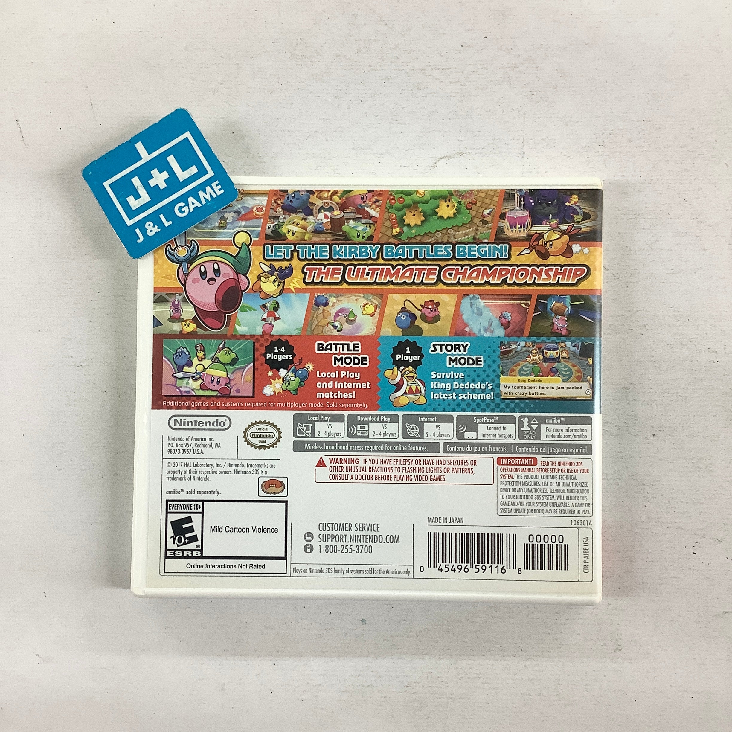 Kirby Battle Royale - Nintendo 3DS [Pre-Owned] Video Games Nintendo