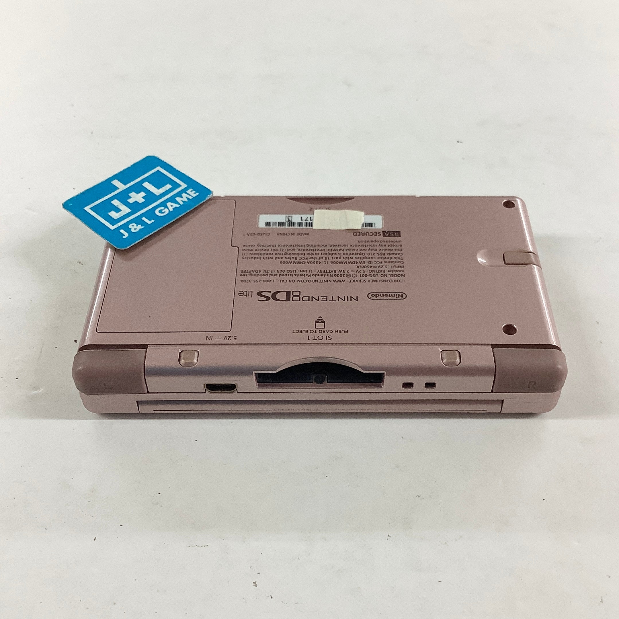 Nintendo DS Lite Console (Metallic Rose) - (NDS) Nintendo DS [Pre-Owned] Consoles Nintendo