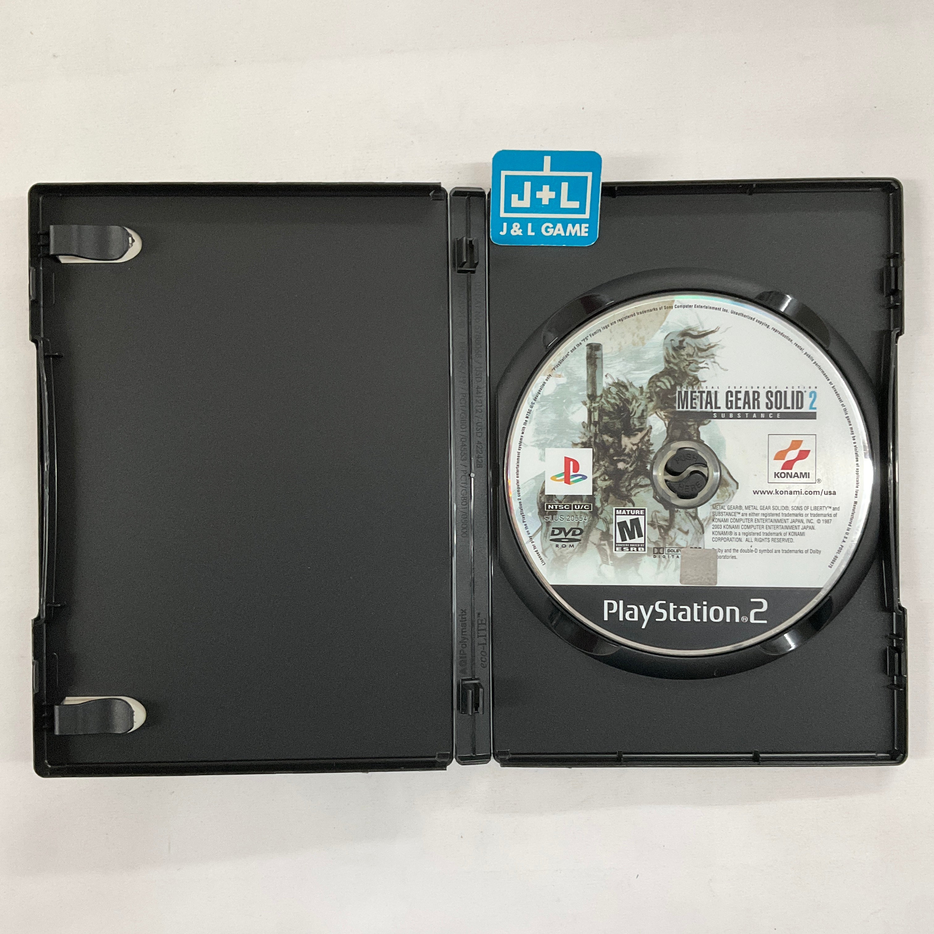 Metal Gear Solid 2: Substance - (PS2) PlayStation 2 [Pre-Owned] Video Games Konami   