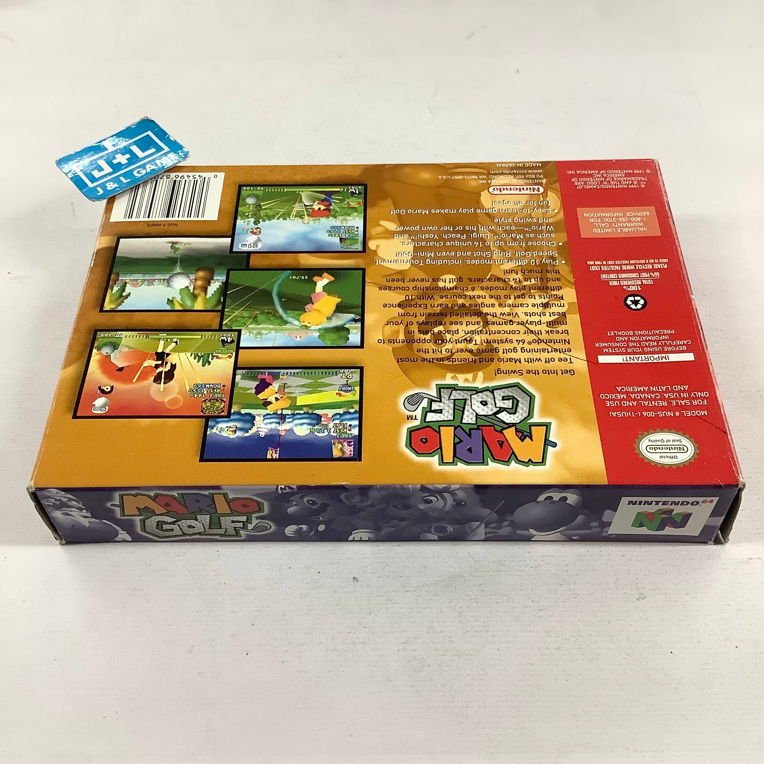 Mario Golf - (N64) Nintendo 64 [Pre-Owned] Video Games Nintendo