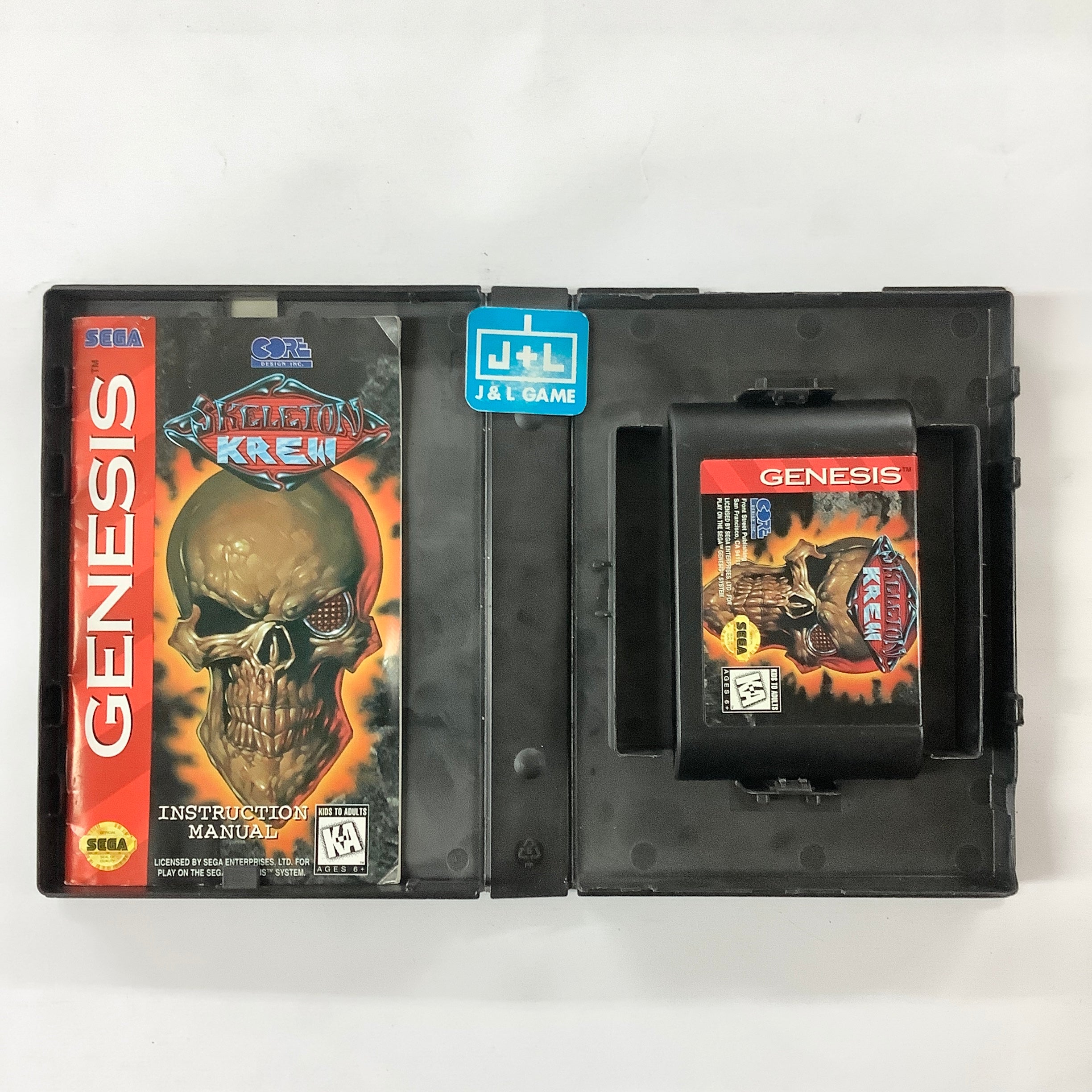 Skeleton Krew - (SG) SEGA Genesis [Pre-Owned] Video Games Core Design Ltd.   