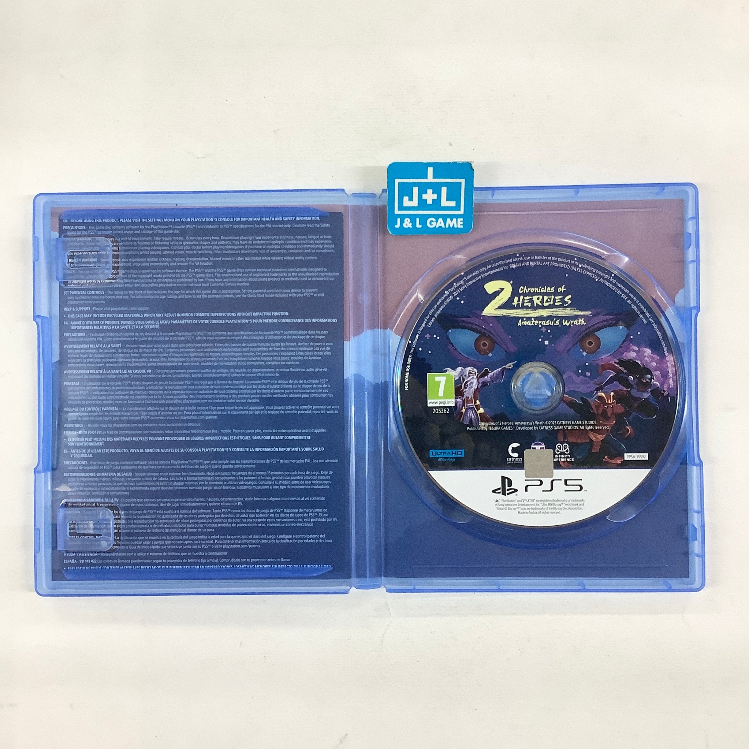 Chronicles of 2 Heroes: Amaterasu's Wrath - (PS5) PlayStation 5 [Pre-Owned] (European Import) Video Games Tesura Games