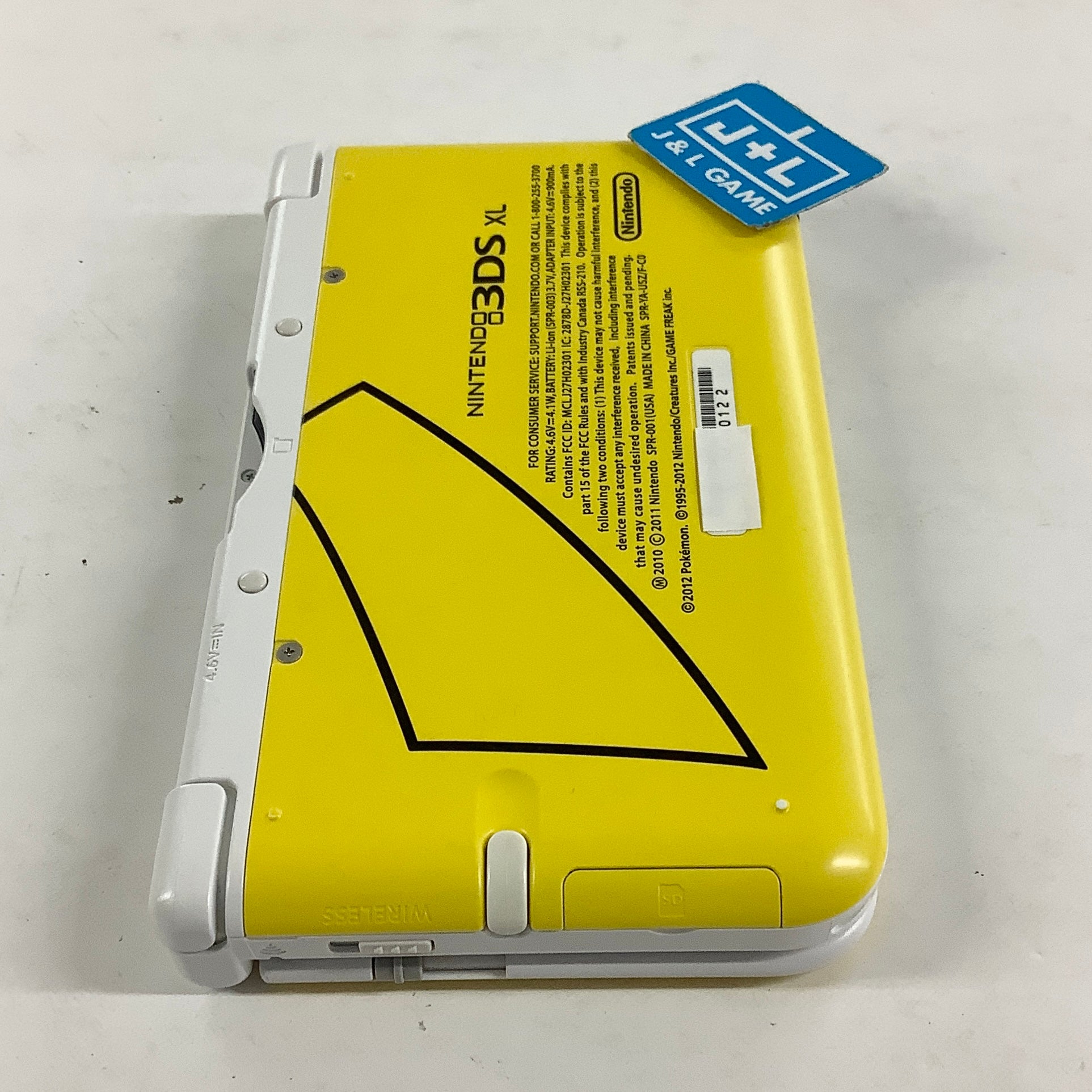 Nintendo 3DS XL Console (Yellow Pikachu Edition) - Nintendo 3DS [Pre-Owned] Consoles Nintendo