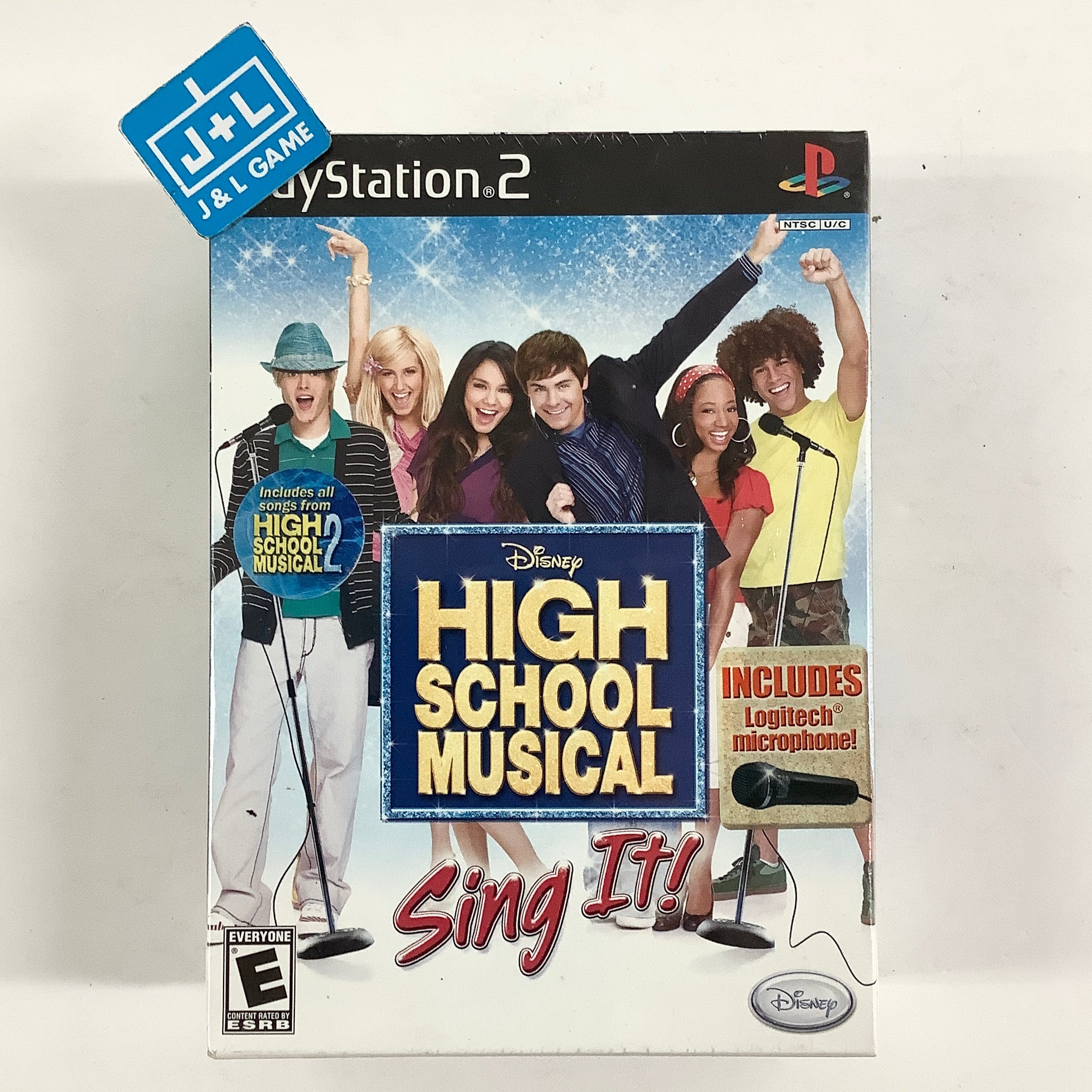 High School Musical: Sing It! (Microphone Bundle) - (PS2) PlayStation 2 Video Games Disney Interactive Studios