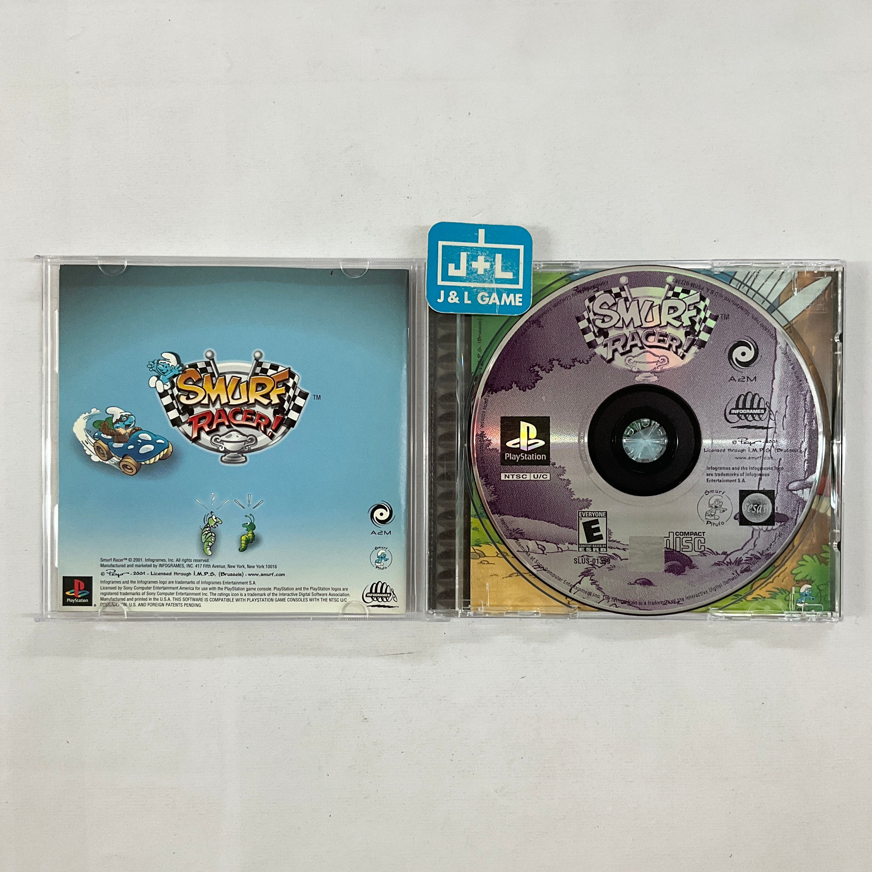Smurf Racer - (PS1) PlayStation 1 [Pre-Owned] Video Games Infogrames   