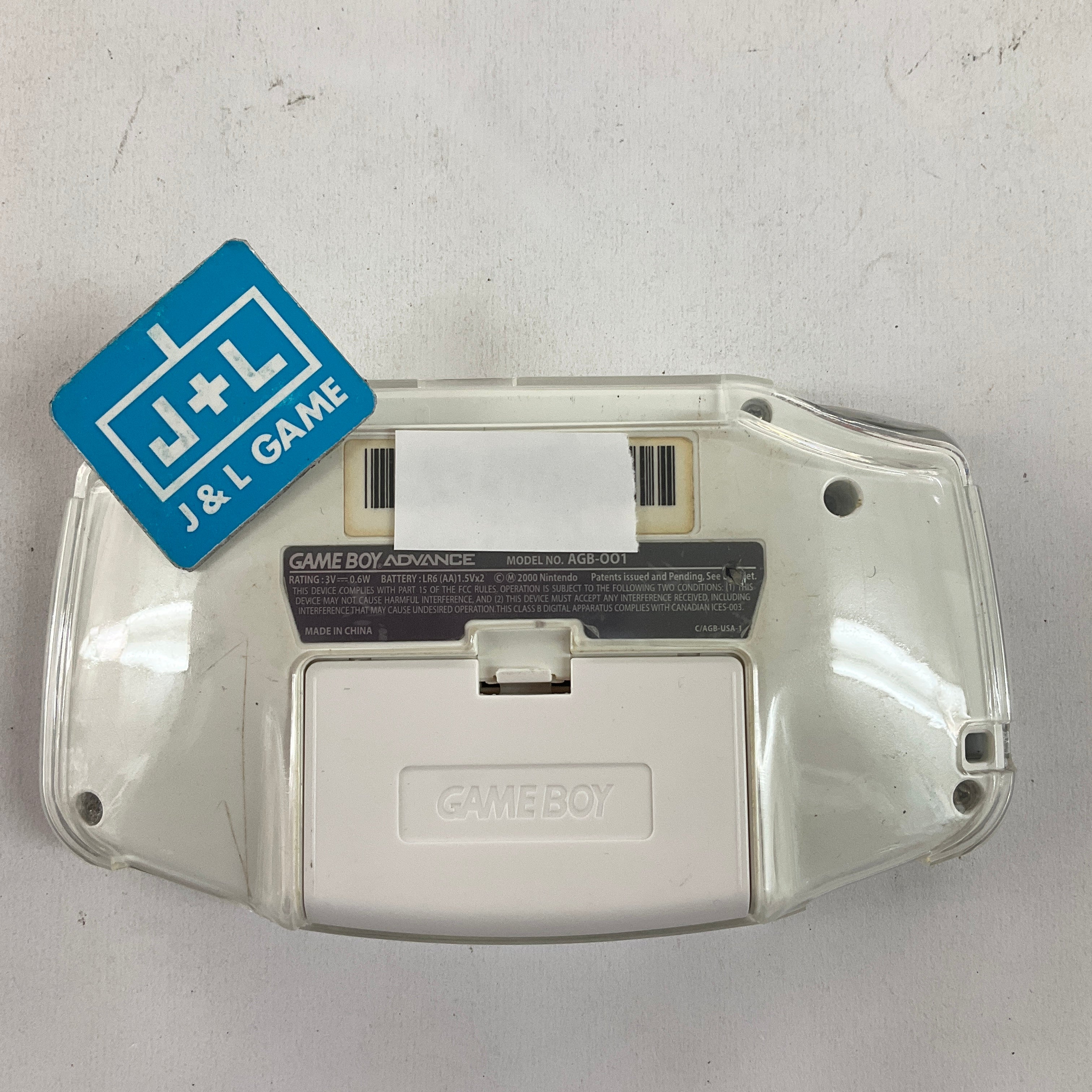 Game Boy Advance TPU Protector (Clear) - (GBA) Game Boy Advance Accessories Nintendo