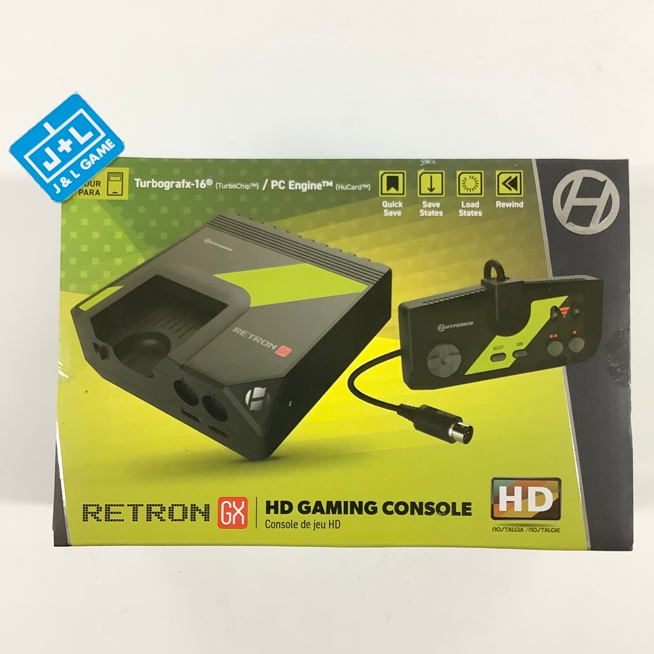 Hyperkin RetroN GX HD Console - (TG16) TurboGrafx 16 & (PCE) PC Engine