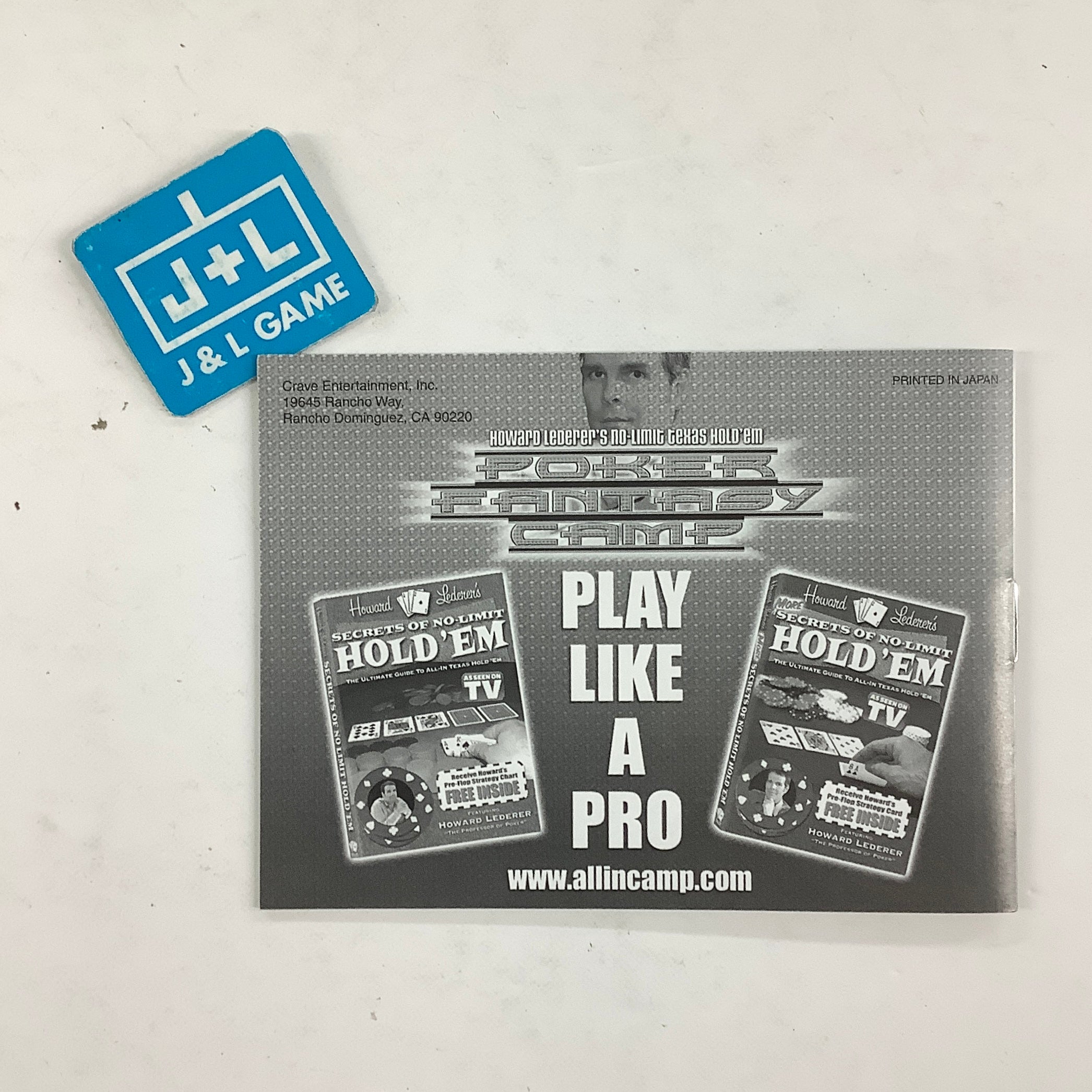 World Championship Poker - (GBA) Game Boy Advance [Pre-Owned] Video Games Crave