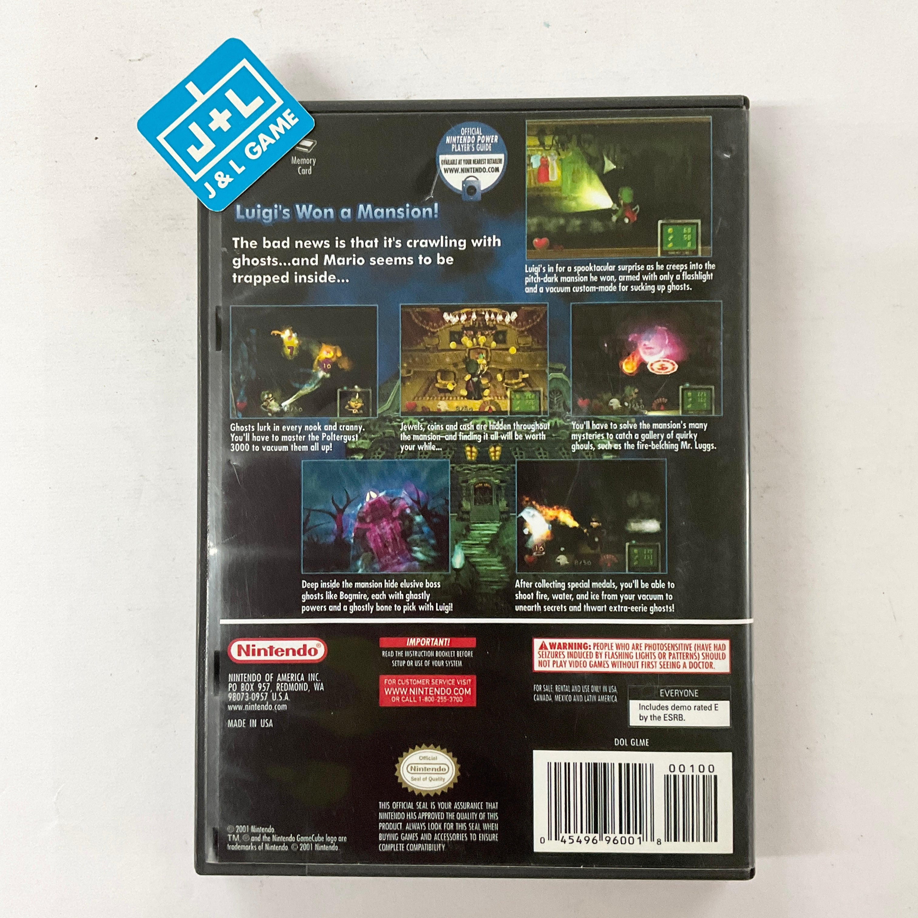 Luigi's Mansion - (GC) GameCube [Pre-Owned] Video Games Nintendo   
