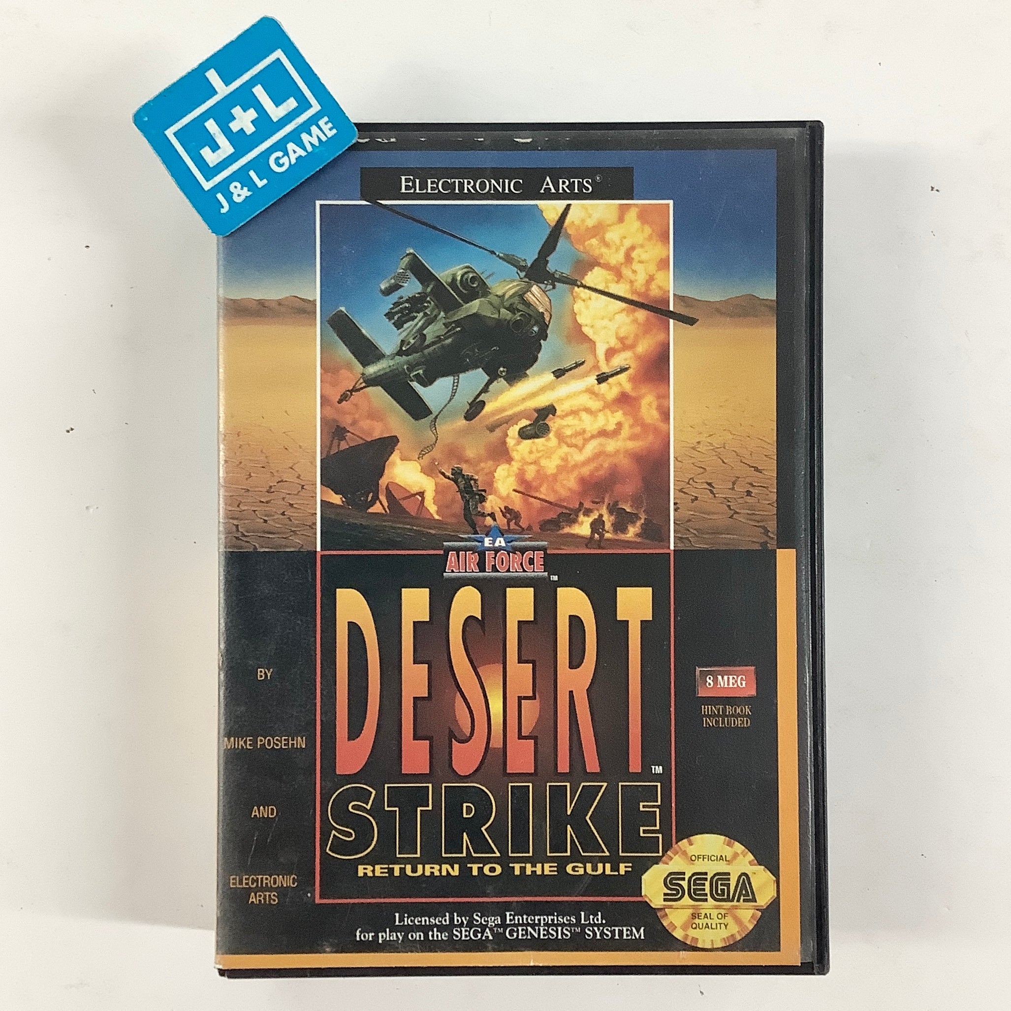 Desert Strike - (SG) Sega Genesis [Pre-Owned]