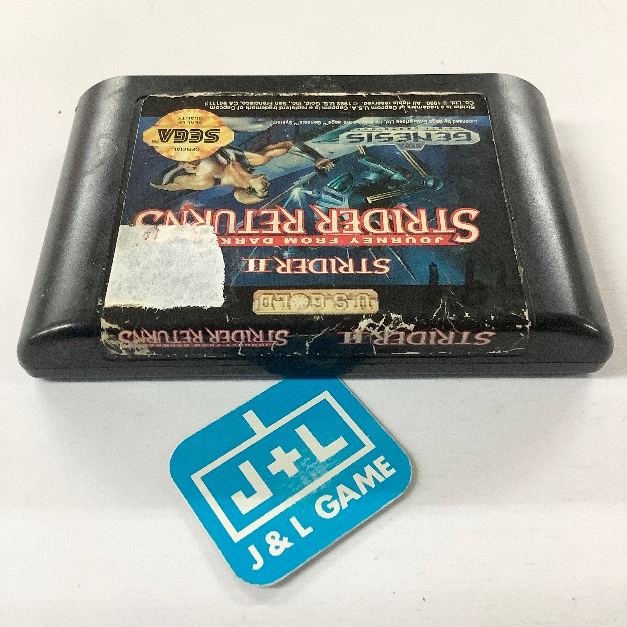 Strider II Journey from Darkness - (SG) SEGA Genesis [Pre-Owned] Video Games U.S. Gold   