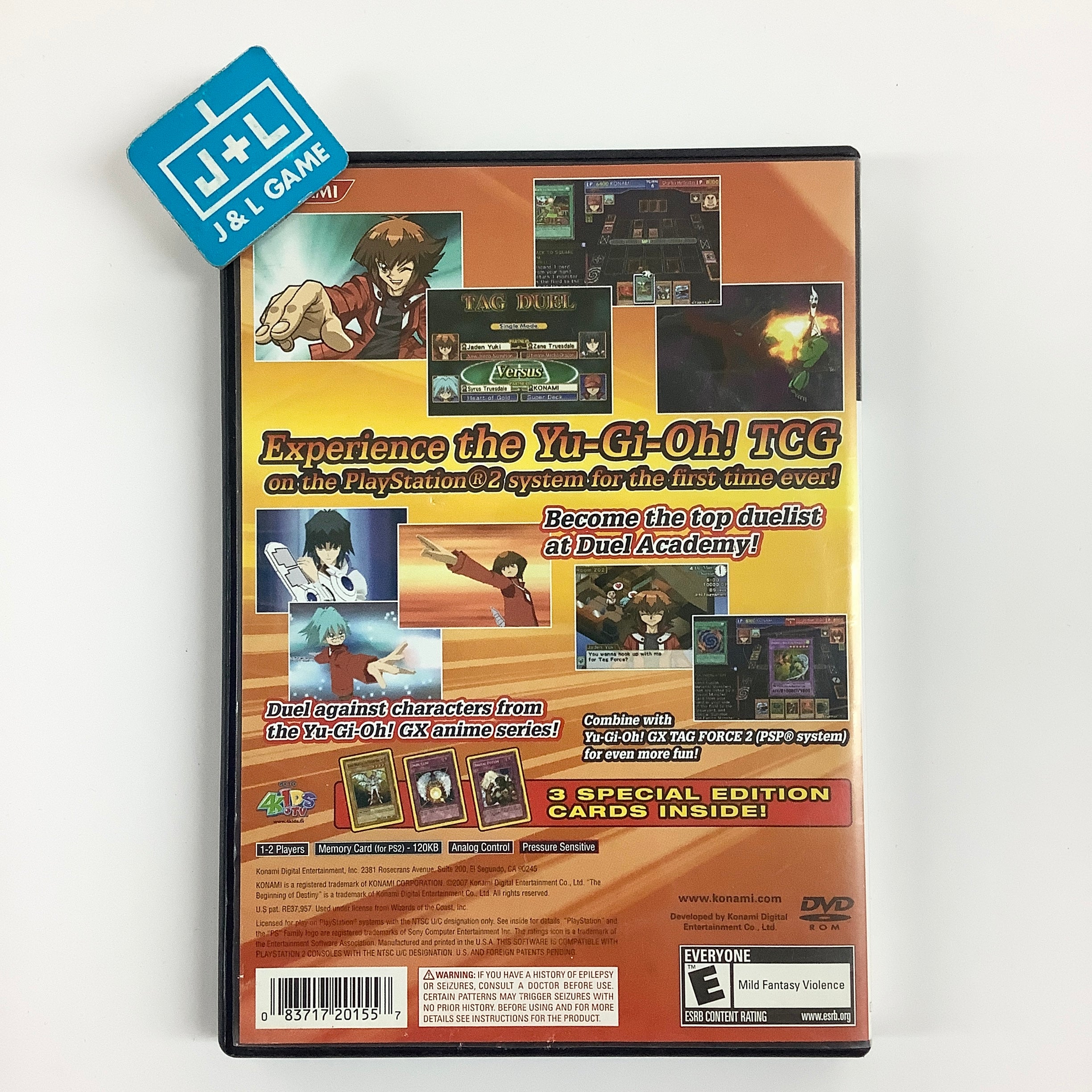 Yu-Gi-Oh! GX: The Beginning of Destiny - (PS2) PlayStation 2 [Pre-Owned] Video Games Konami