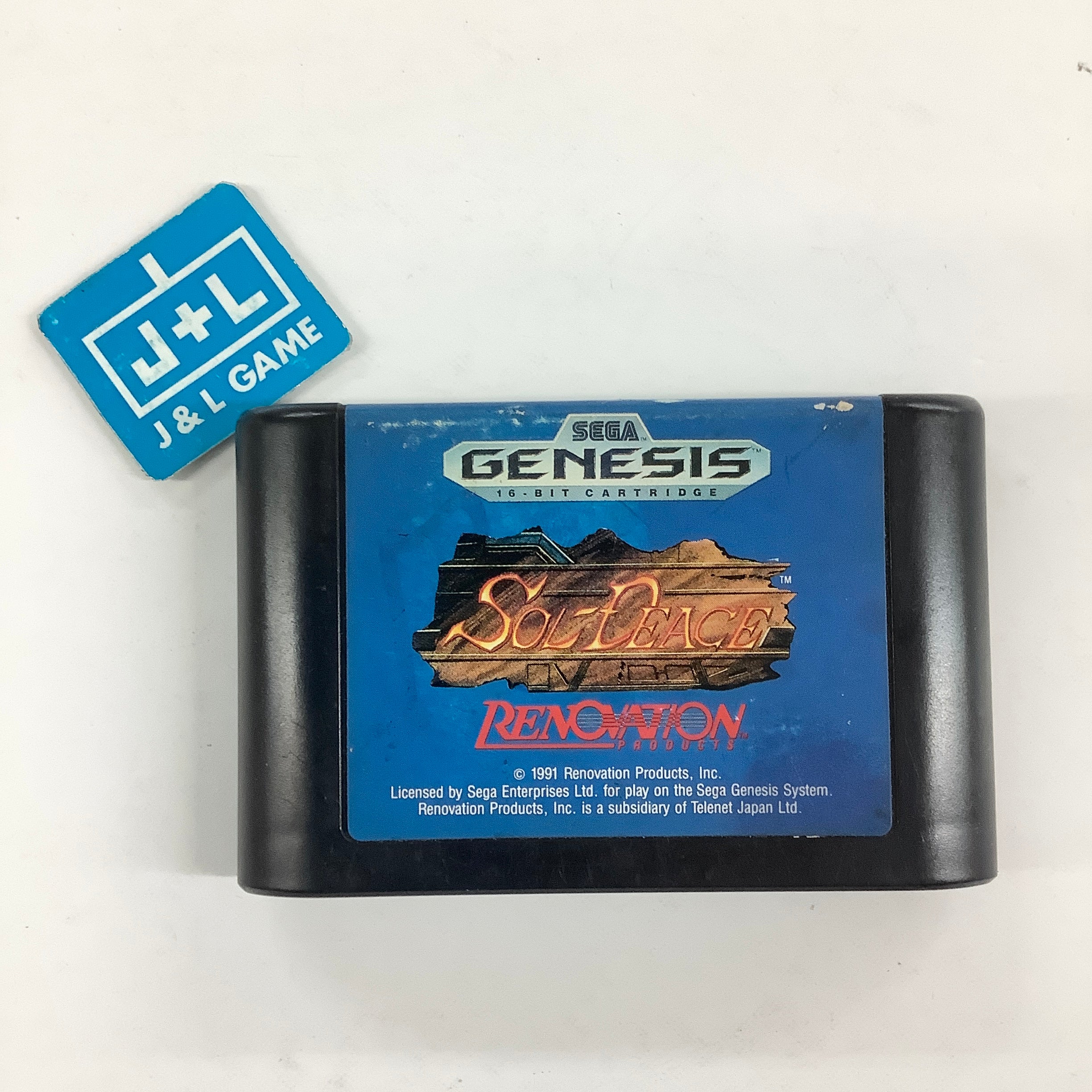 Sol-Deace - (SG) SEGA Genesis [Pre-Owned] Video Games Renovation