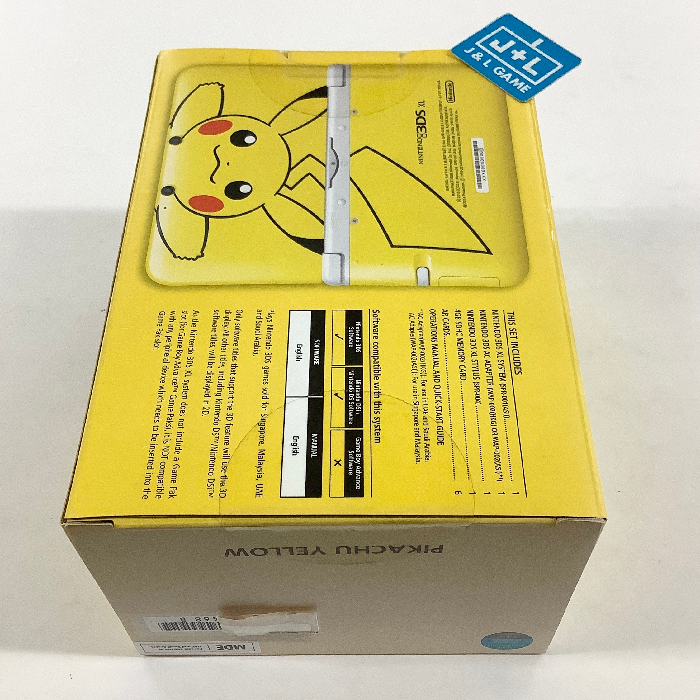 Nintendo 3DS XL Console (Yellow Pikachu Edition) - Nintendo 3DS (World Edition) Consoles Nintendo