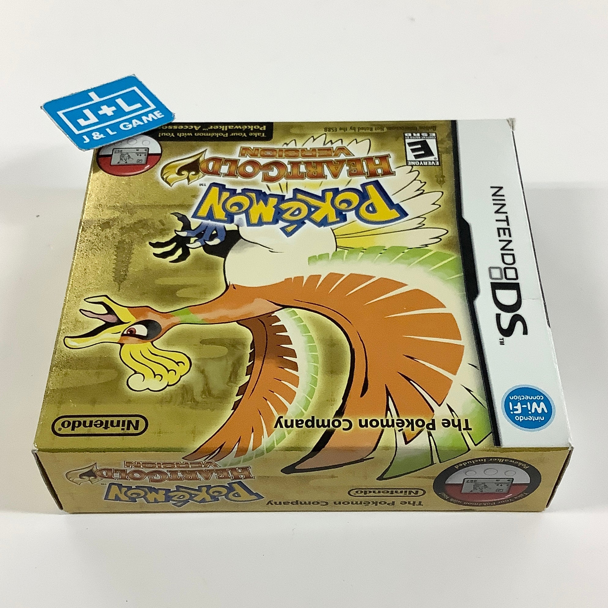 Pokemon HeartGold Version (w/ Pokewalker) - (NDS) Nintendo DS [Pre-Owned]