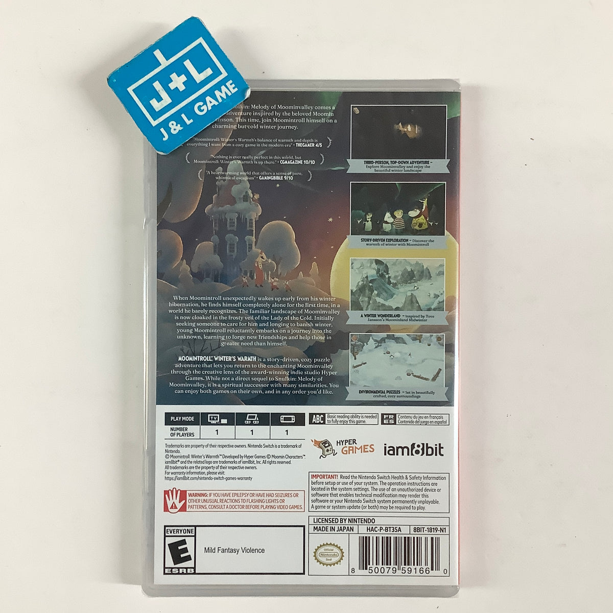 Moomintroll: Winter's Warmth - (NSW) Nintendo Switch Video Games iam8bit