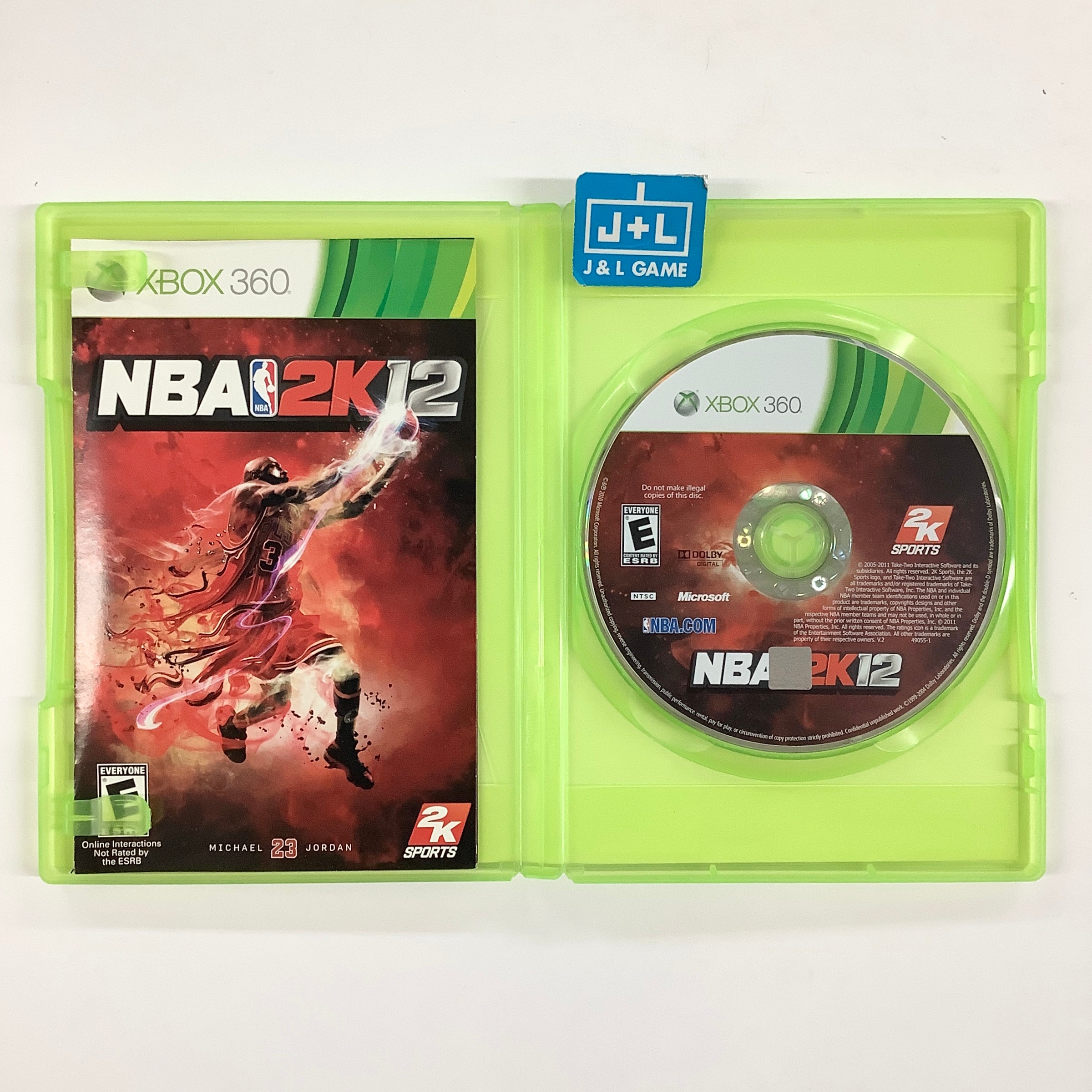 NBA 2K12 - Xbox 360 [Pre-Owned] Video Games 2K