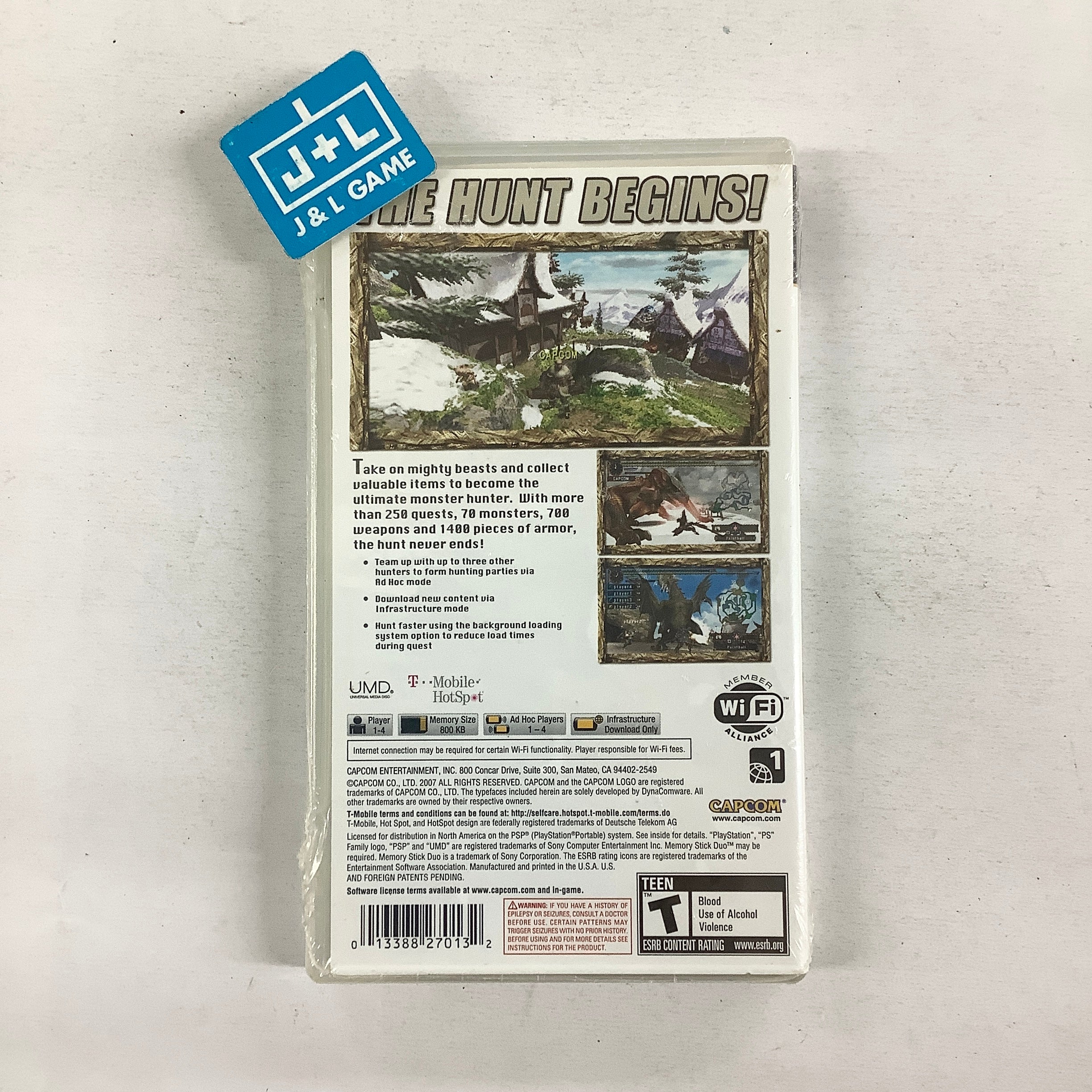 Monster Hunter Portable 2 (Favorites) - Sony PSP Video Games Capcom