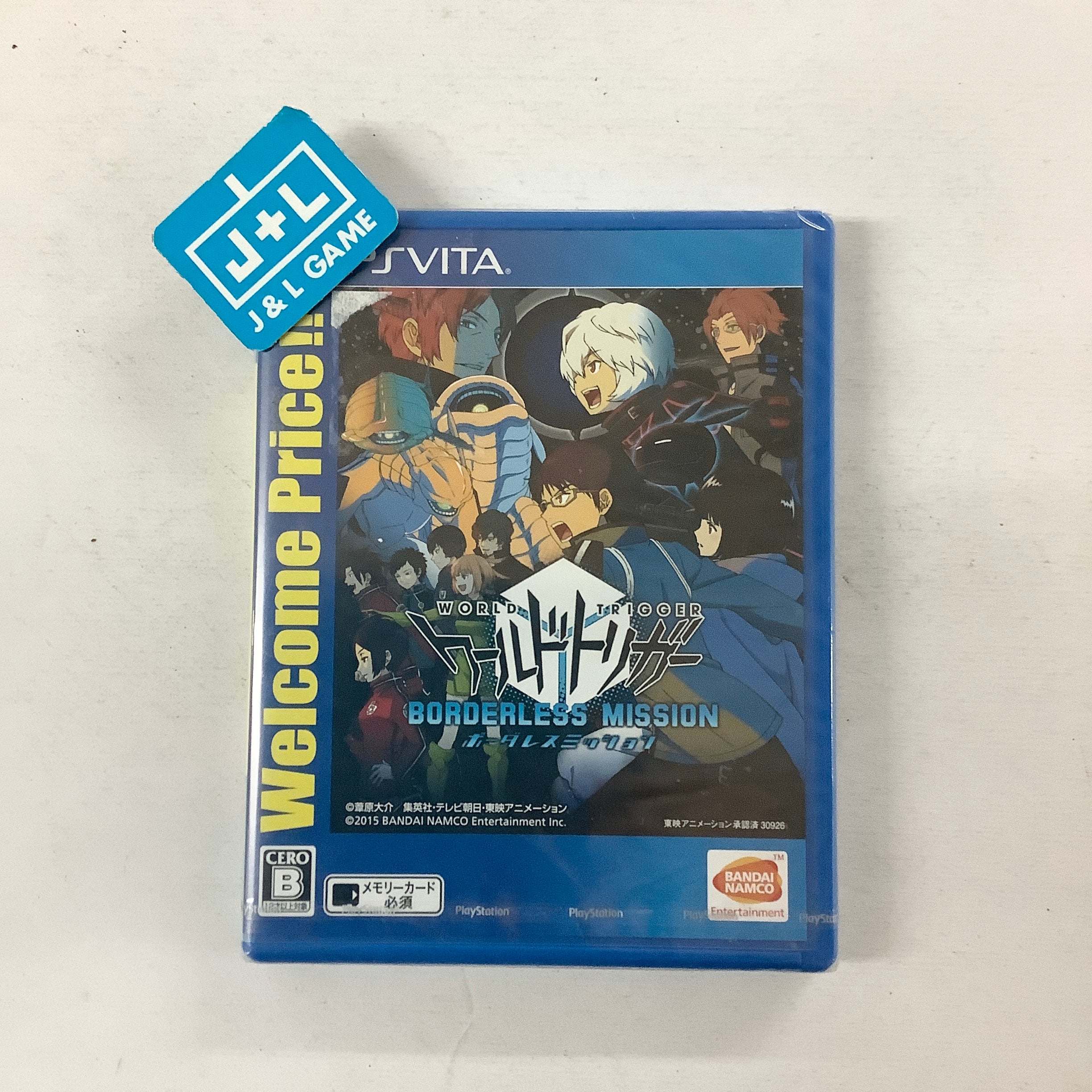World Trigger Borderless Mission (Welcome Price) - (PSV) PlayStation Vita (Japanese Import) Video Games BANDAI NAMCO Entertainment   