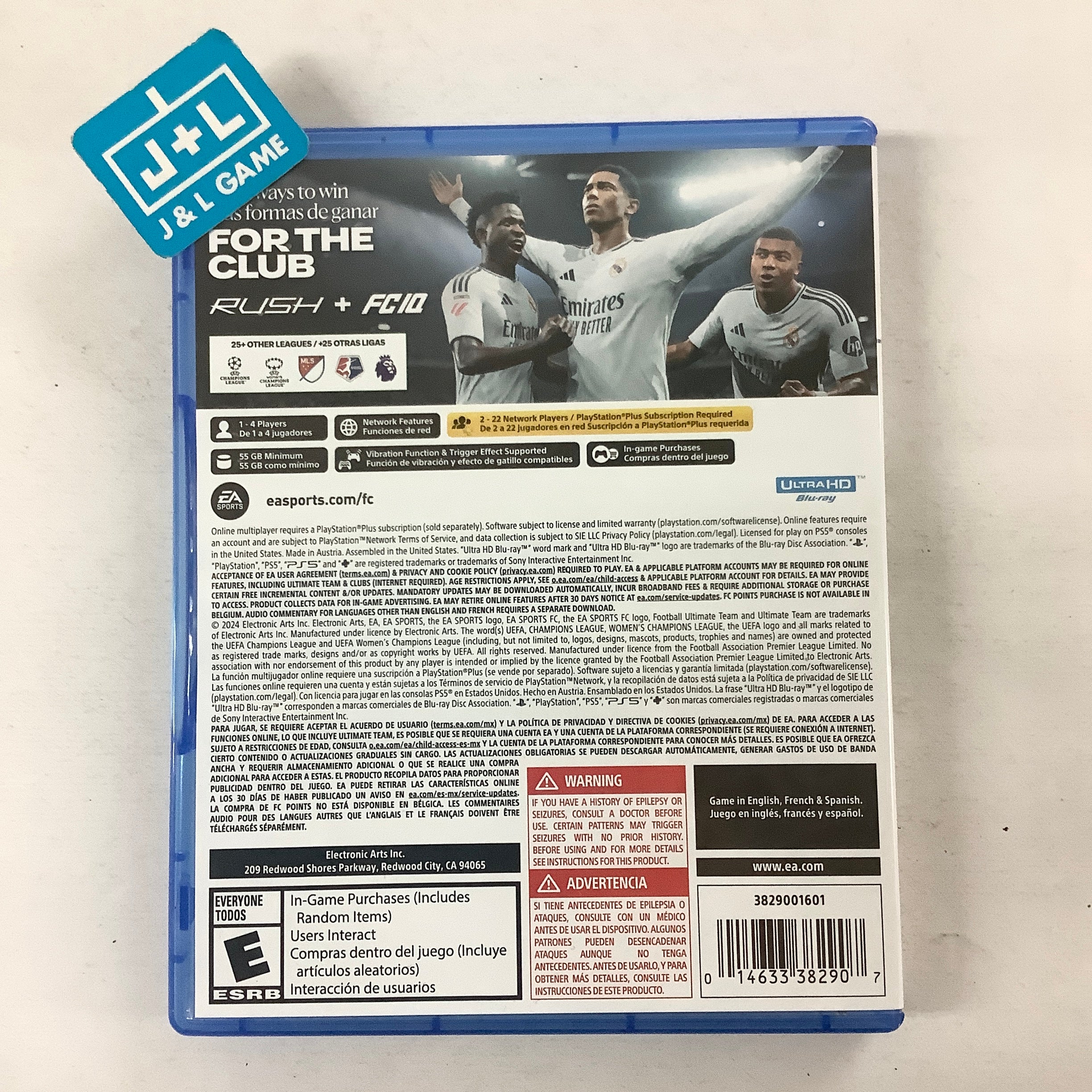 おもちゃ EA  SPORTS FC25 PS5 EA SPORTS FC 25 - PlayStation 5 | Electronic Arts | GameStop