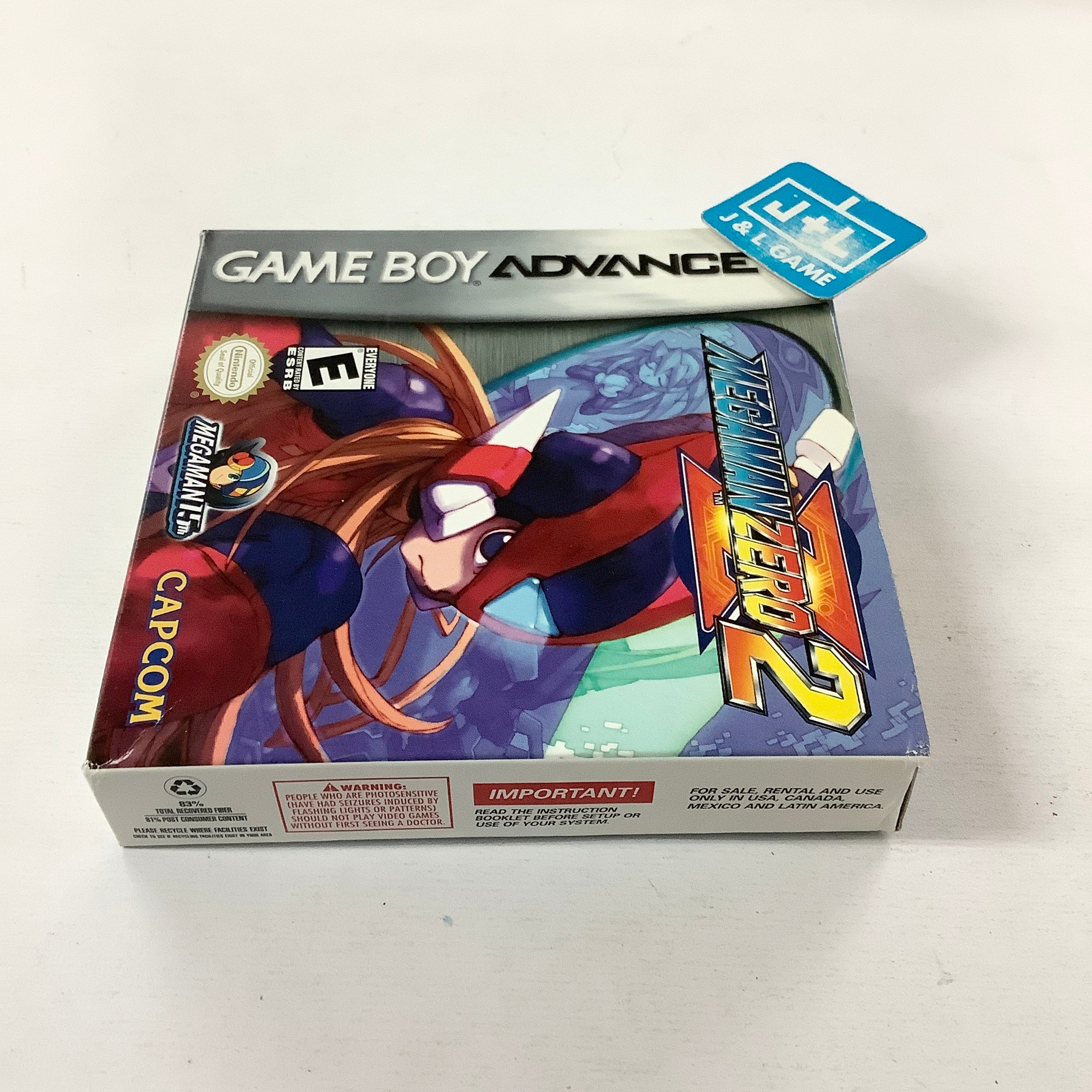 Mega Man Zero 2 - (GBA) Game Boy Advance [Pre-Owned] Video Games Capcom   