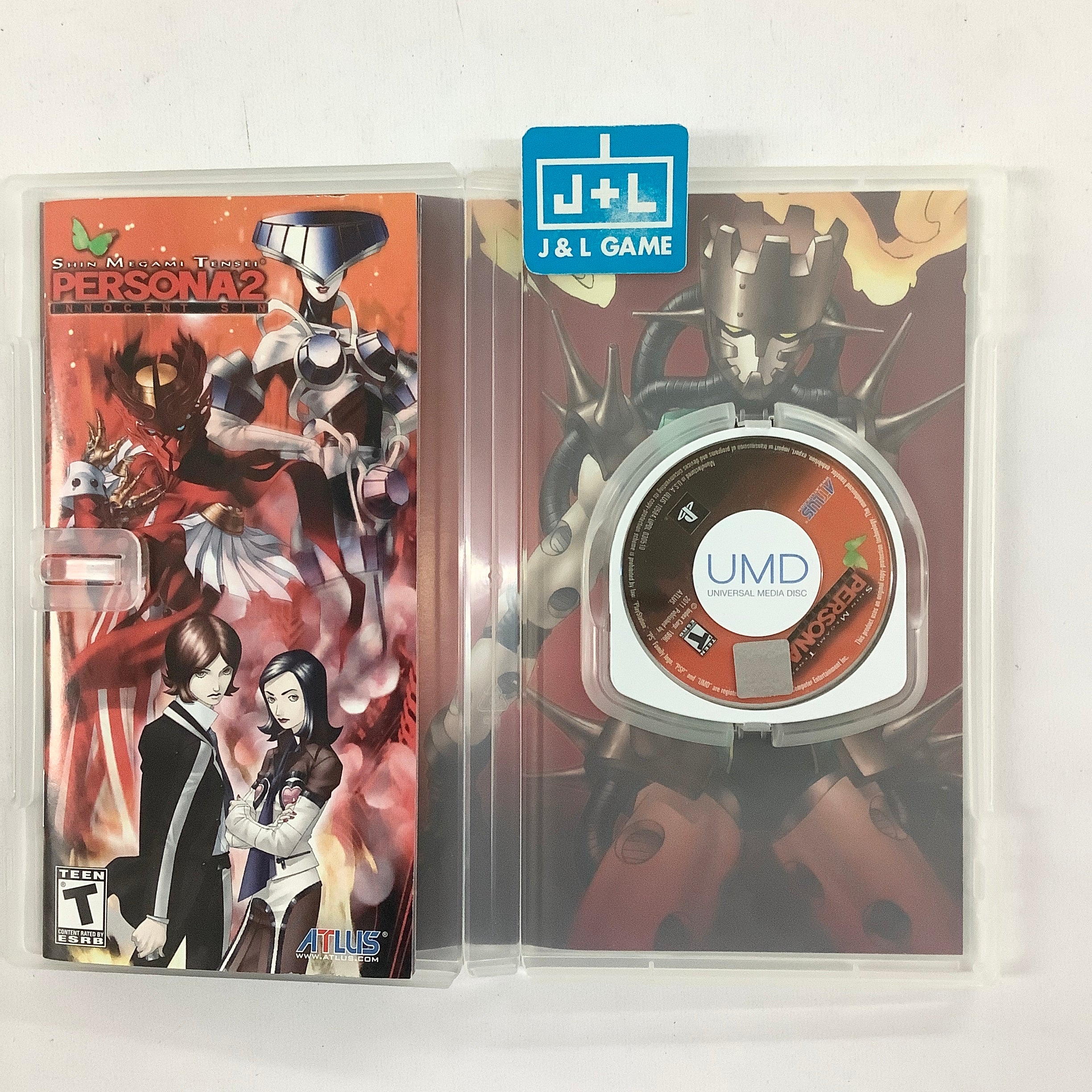 Shin Megami Tensei: Persona 2 Innocent Sin - Sony PSP [Pre-Owned] Video Games Atlus
