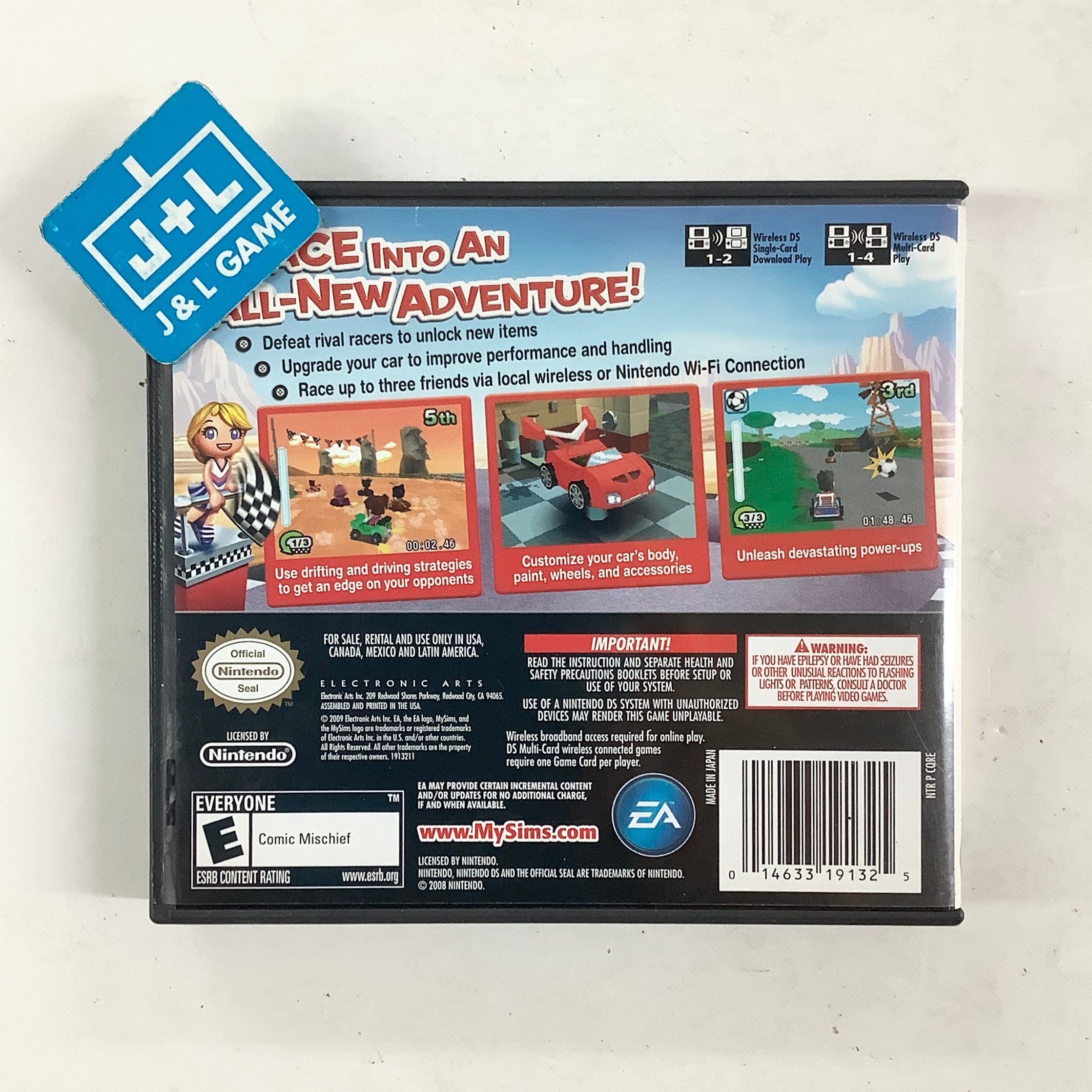 MySims Racing - (NDS) Nintendo DS [Pre-Owned] Video Games EA Games
