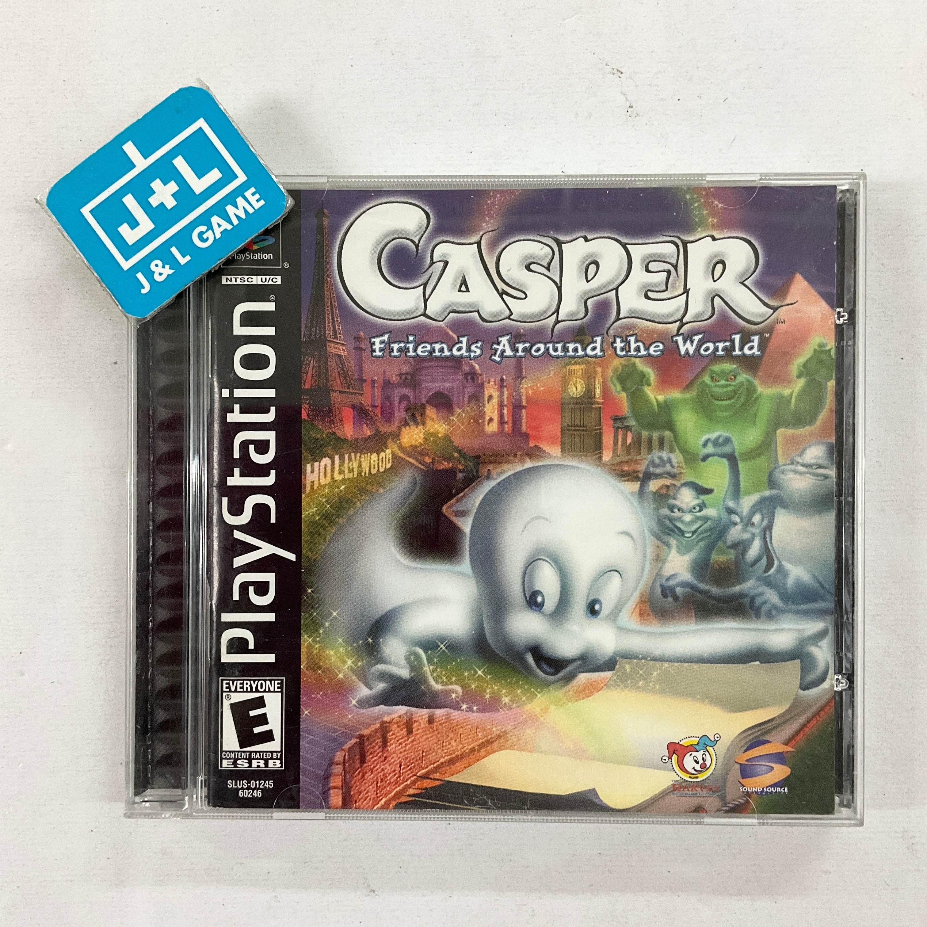 Casper Friends Around The World PS1 PlayStation 1 Pre Owned J casper-friends-around-the-world-ps1-playstation-1-pre-owned-j