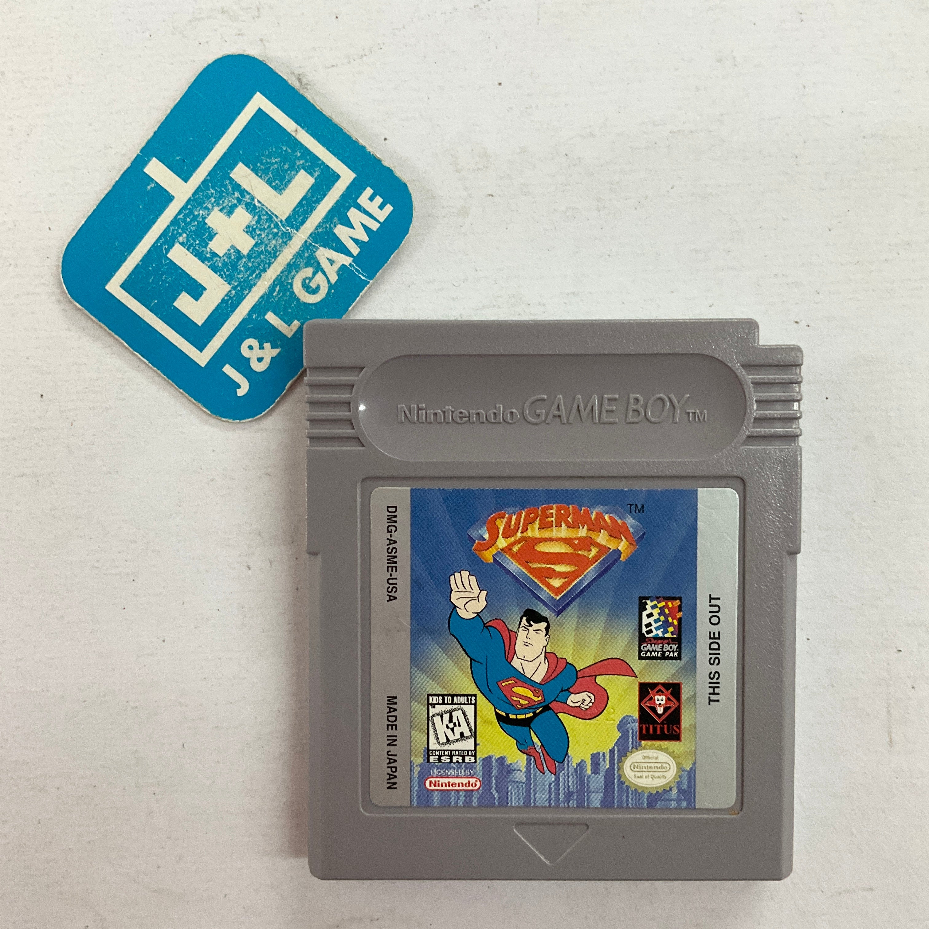 Superman - (GB) Game Boy [Pre-Owned] Video Games Titus Software   