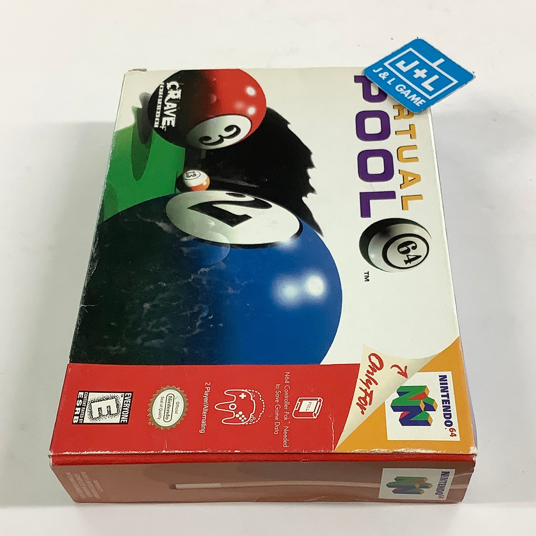 Virtual Pool 64 - (N64) Nintendo 64 [Pre-Owned] Video Games Crave