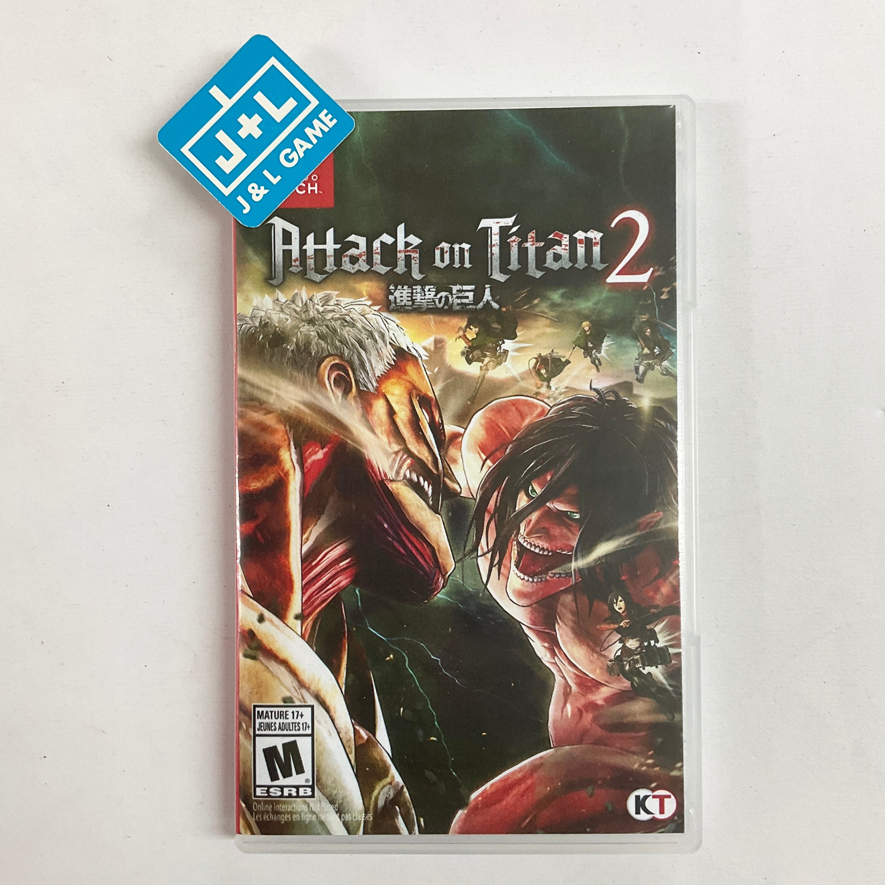 Attack on Titan 2 - (NSW) Nintendo Switch [Pre-Owned] Video Games Koei Tecmo Games   