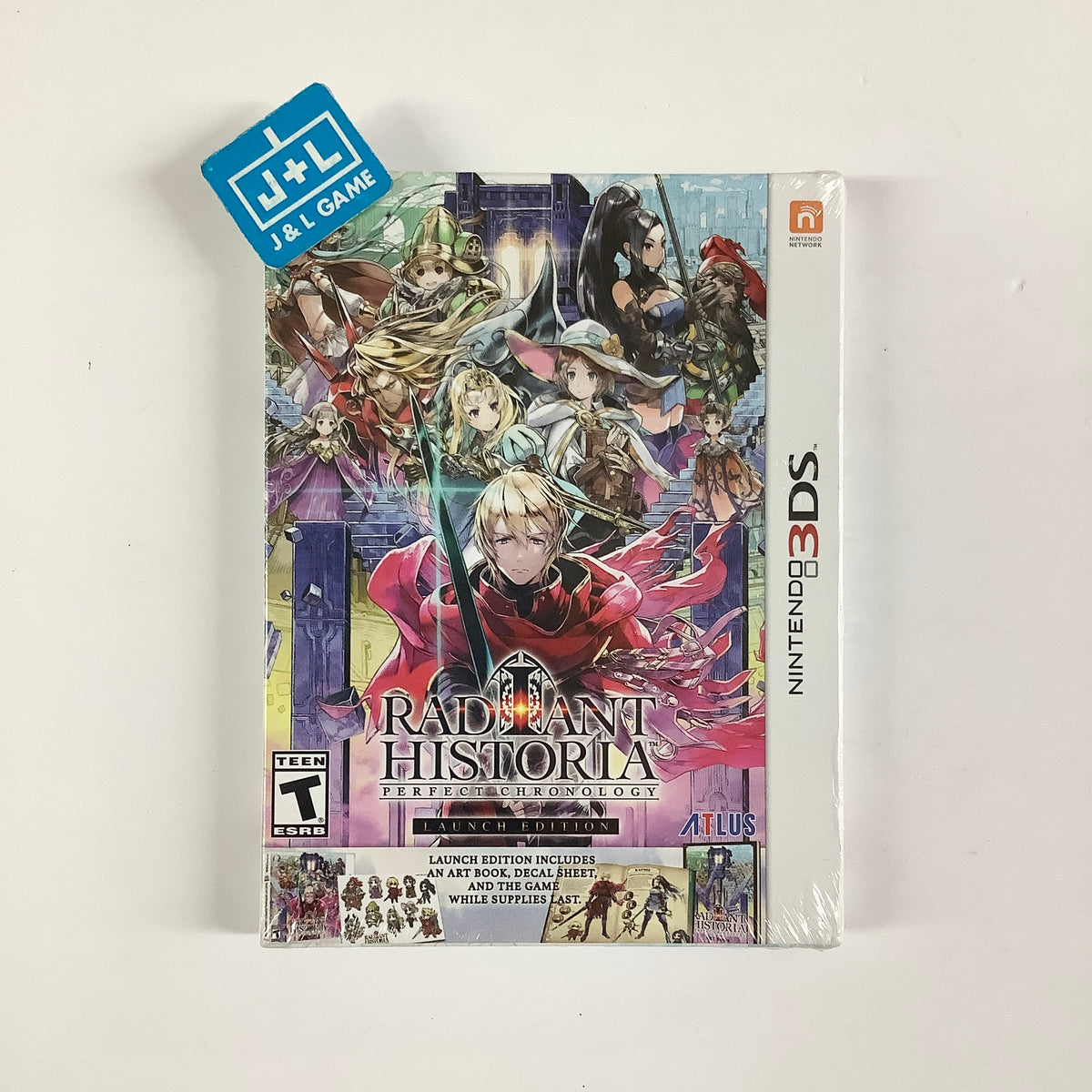 Radiant Historia: Perfect Chronology (Launch Edition) - Nintendo 3DS Video Games Atlus
