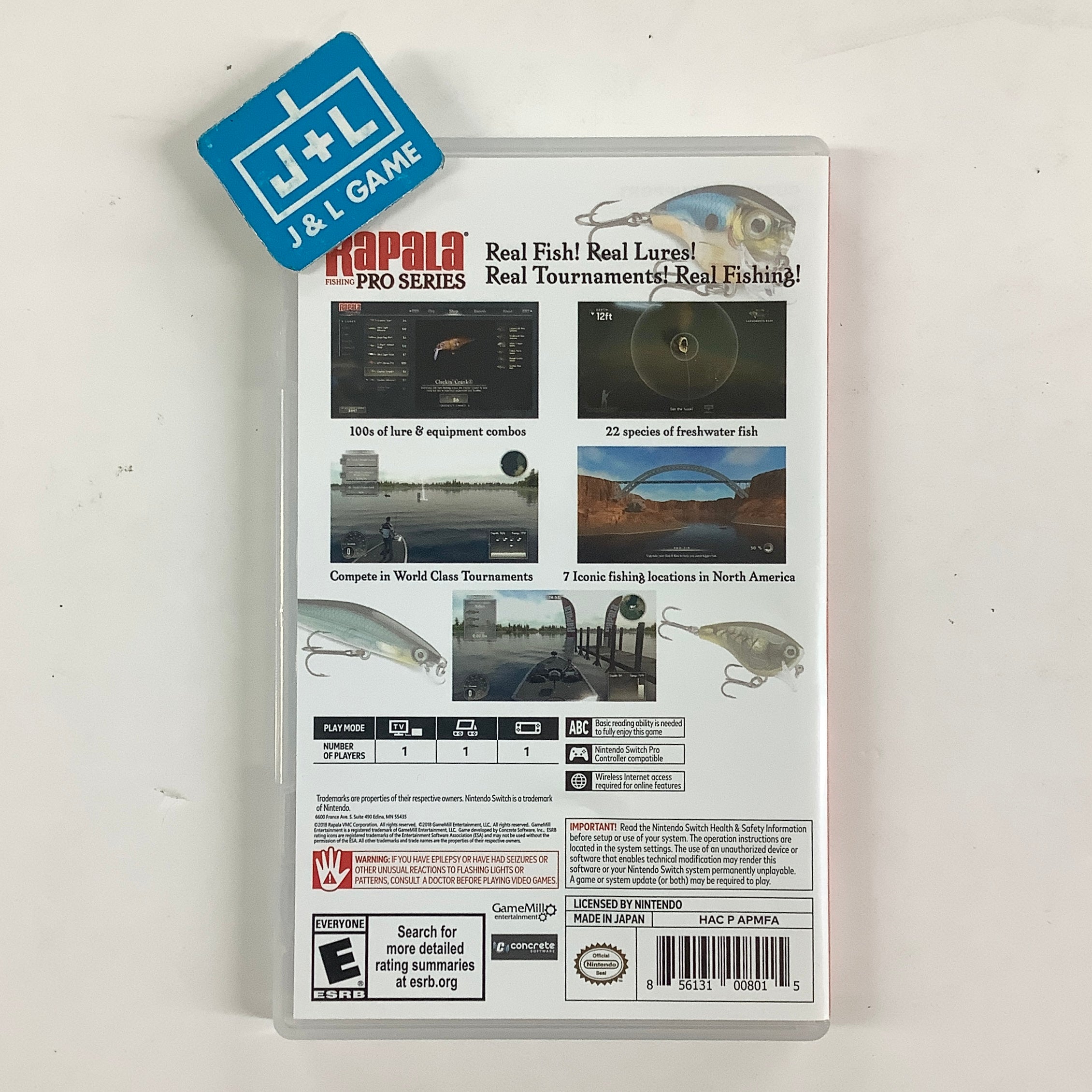 Rapala Pro Series Fishing - (NSW) Nintendo Switch [Pre-Owned] Video Games Game Mill